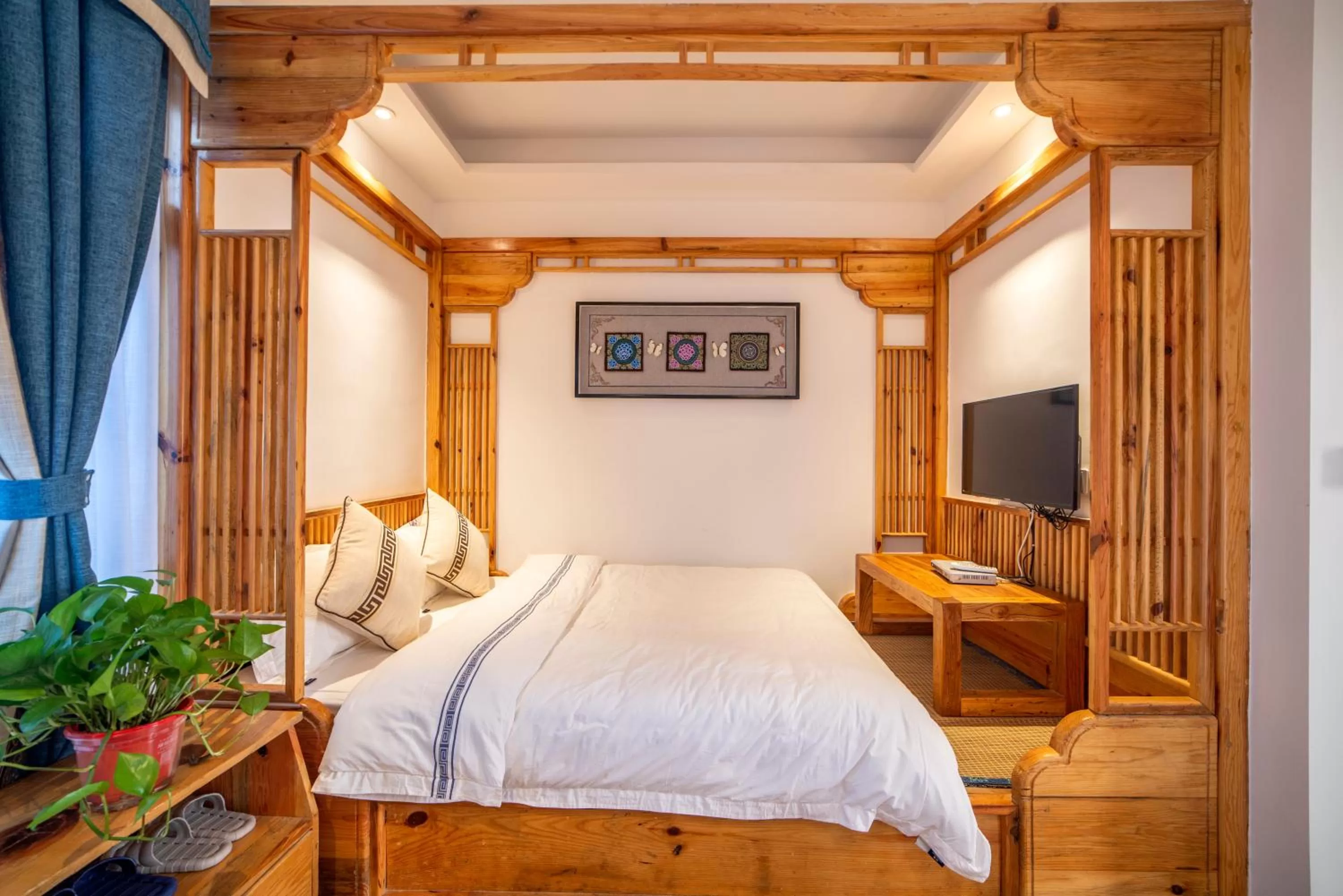 Bed in Yuelu Homestay