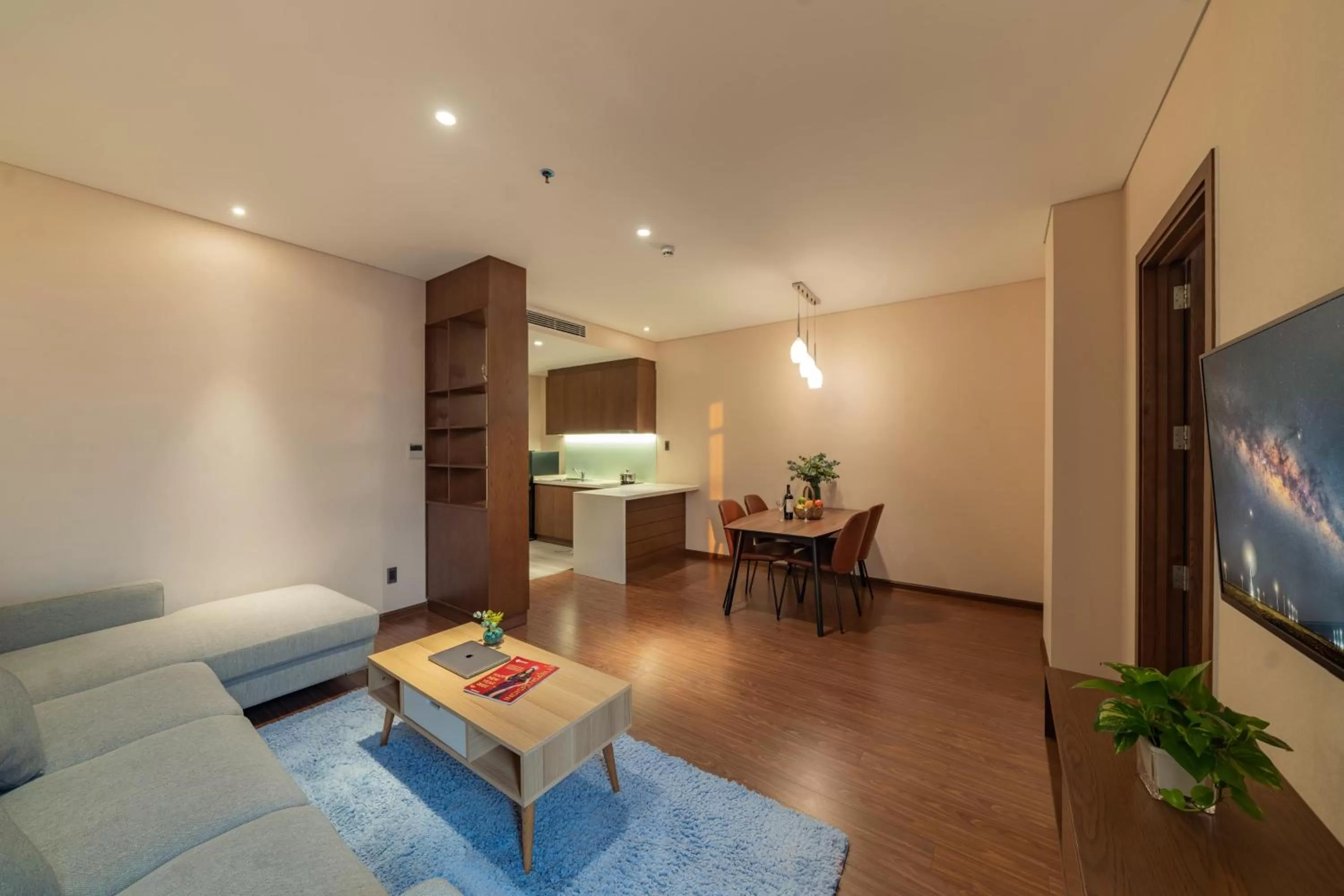 Living room in DHTS Business Hotel & Apartment