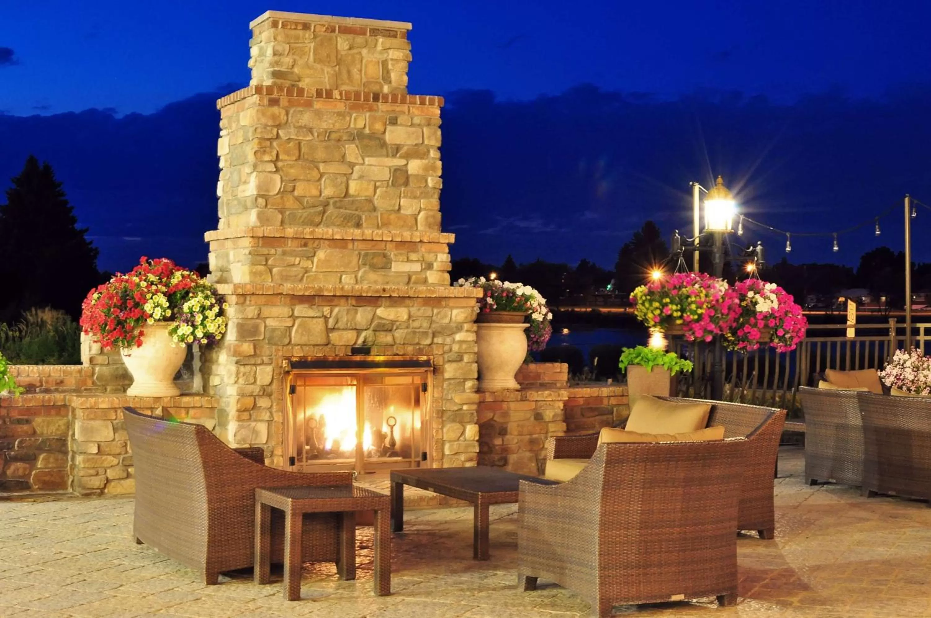 Patio in Hilton Garden Inn Idaho Falls