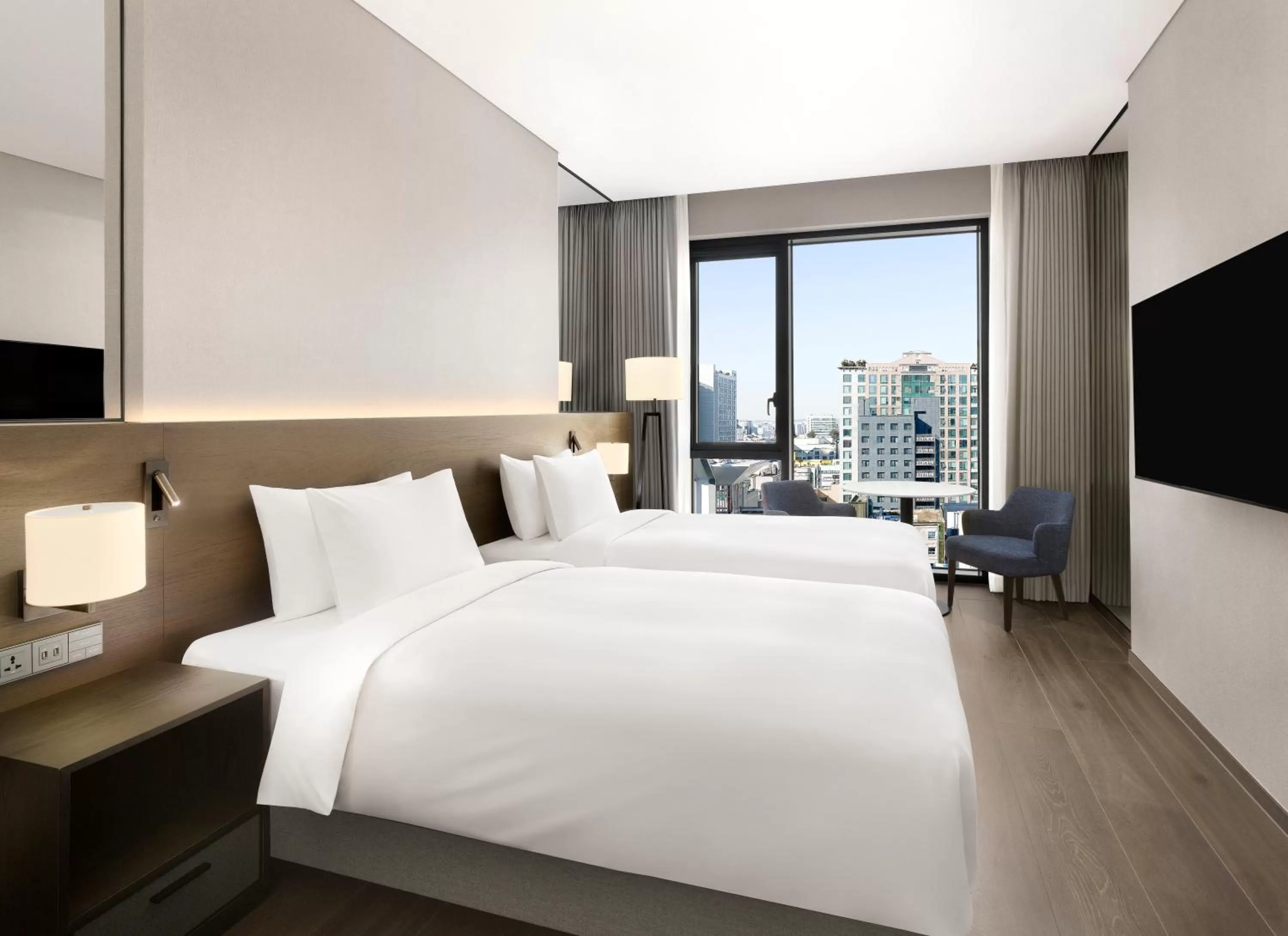 Bedroom, Bed in Four Points by Sheraton Suwon