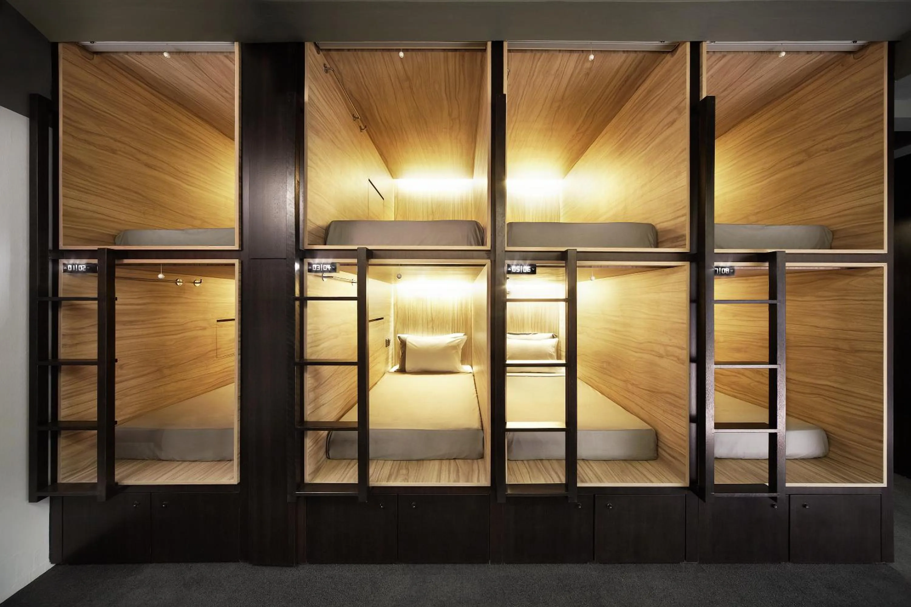 Bed in The Pod at Beach Road Boutique Capsule Hotel