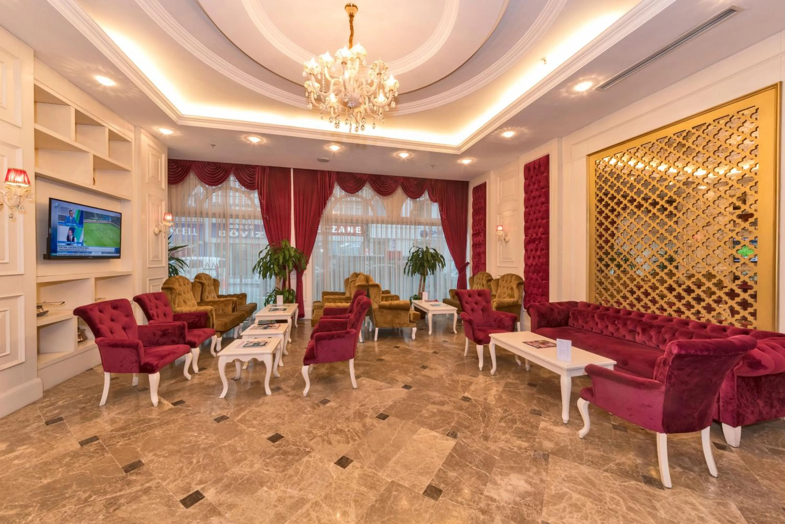 Lobby or reception in Marnas Hotels