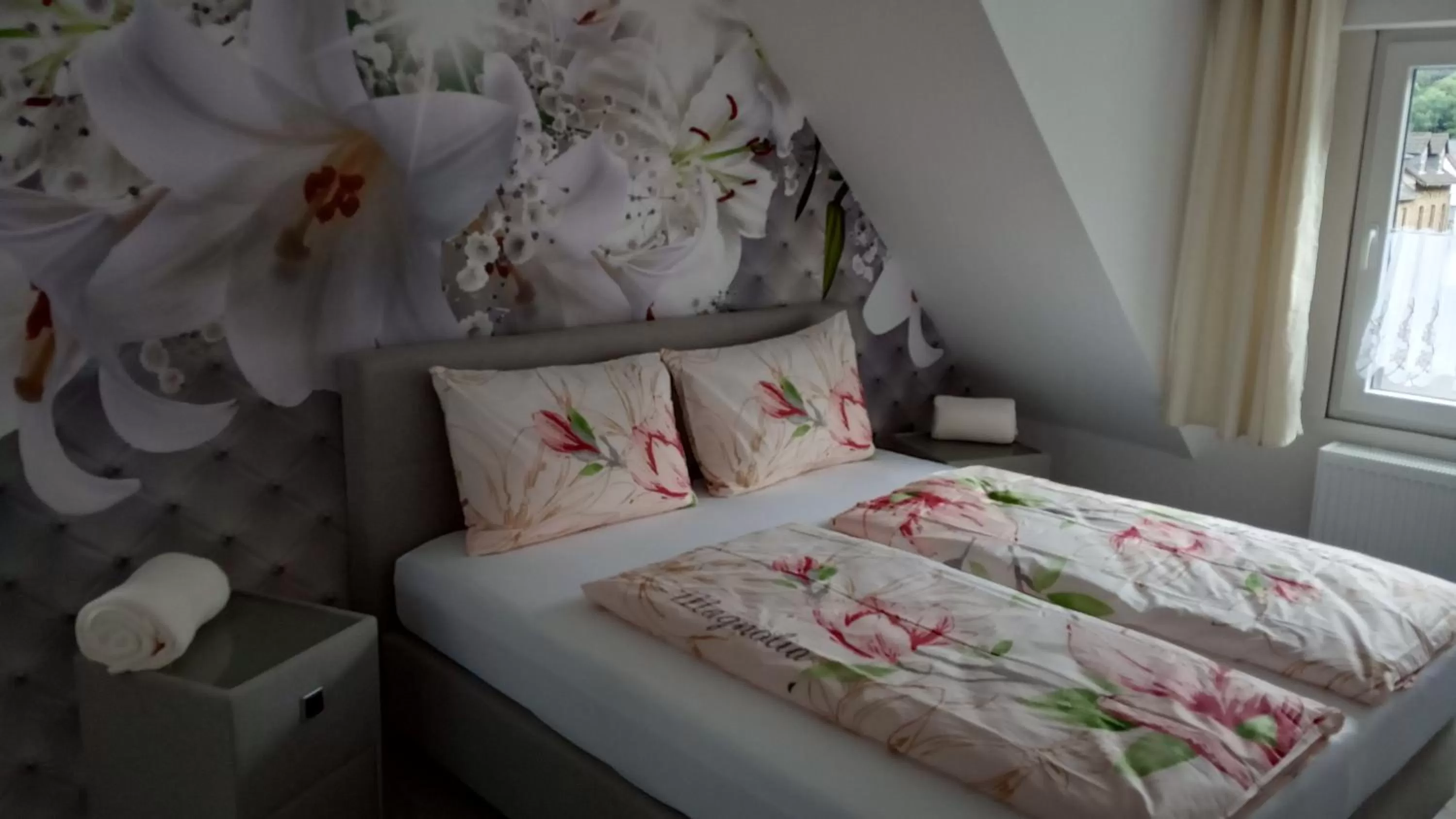 Bed in Gästehaus - Café Frank