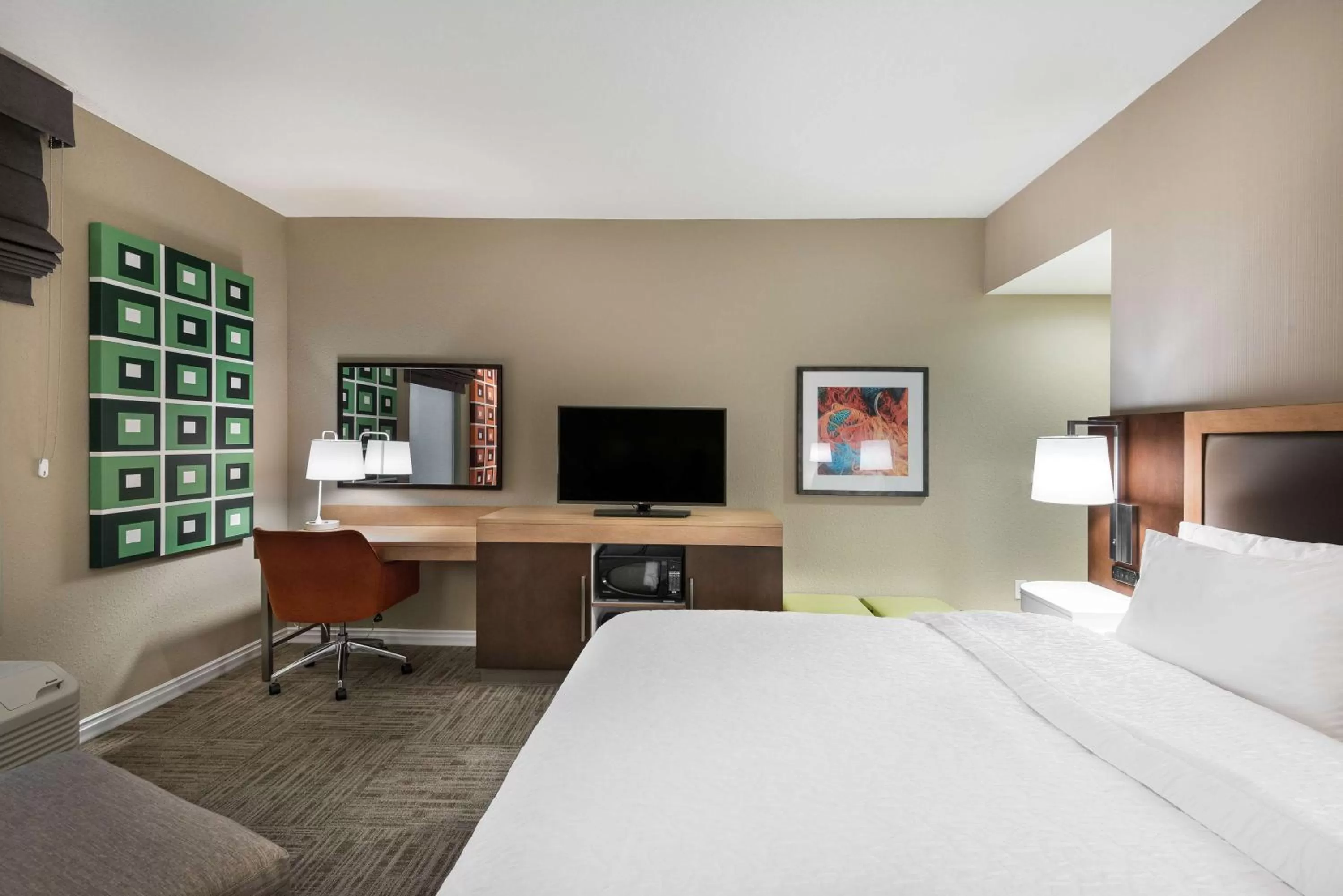 Bedroom, Bed in Hampton Inn & Suites West Melbourne-Palm Bay Road