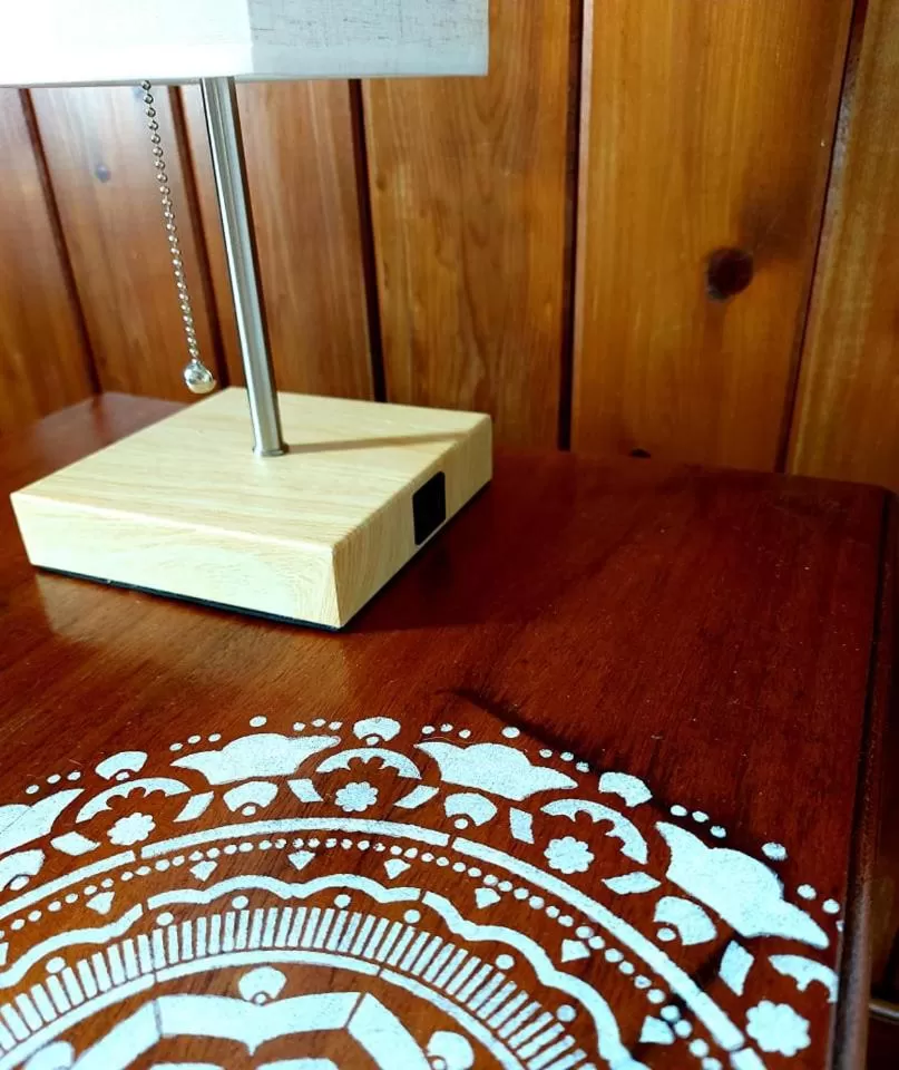 Bed in The Sunsetter Bed & Breakfast