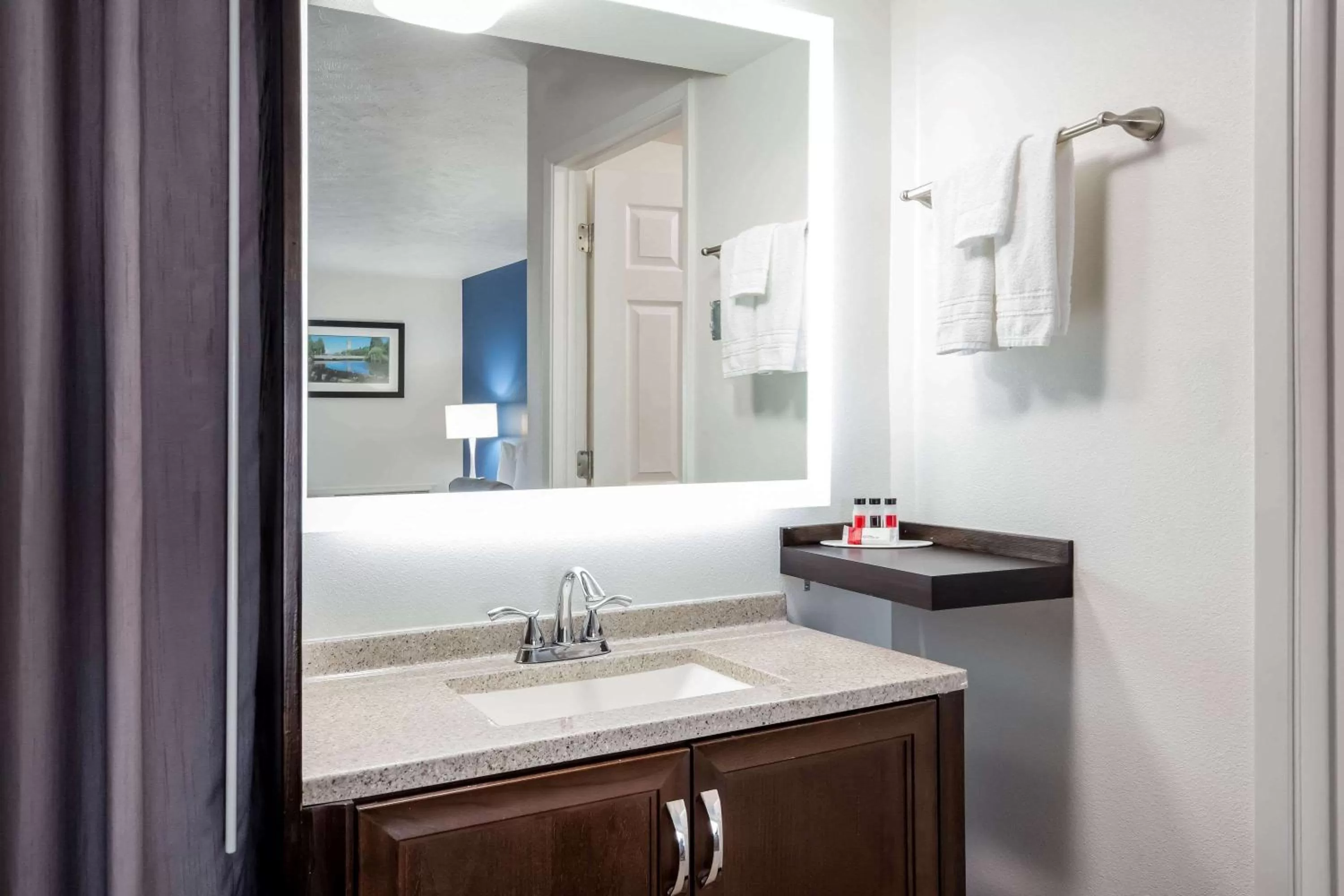 Bathroom in Baymont by Wyndham Spokane