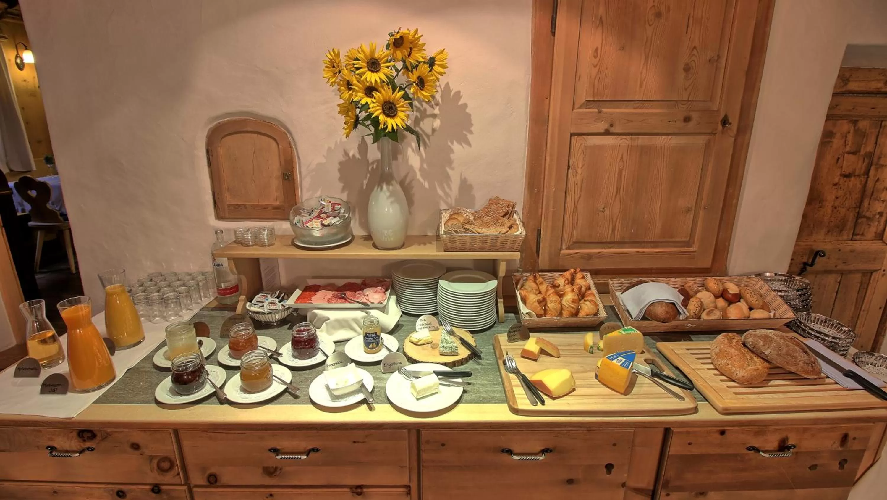 Food close-up, Breakfast in Hotel Engiadina