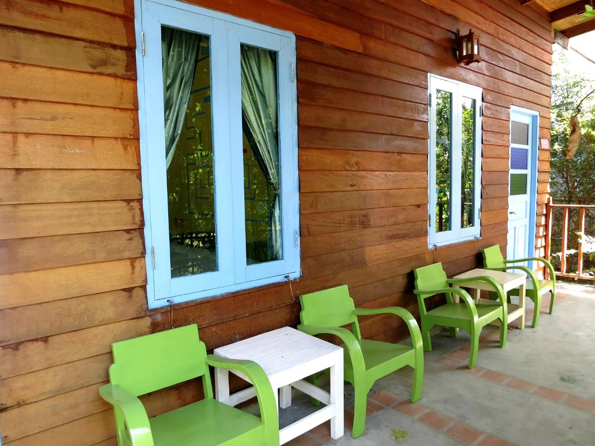 Balcony/Terrace in Baan Chokdee Pai Resort