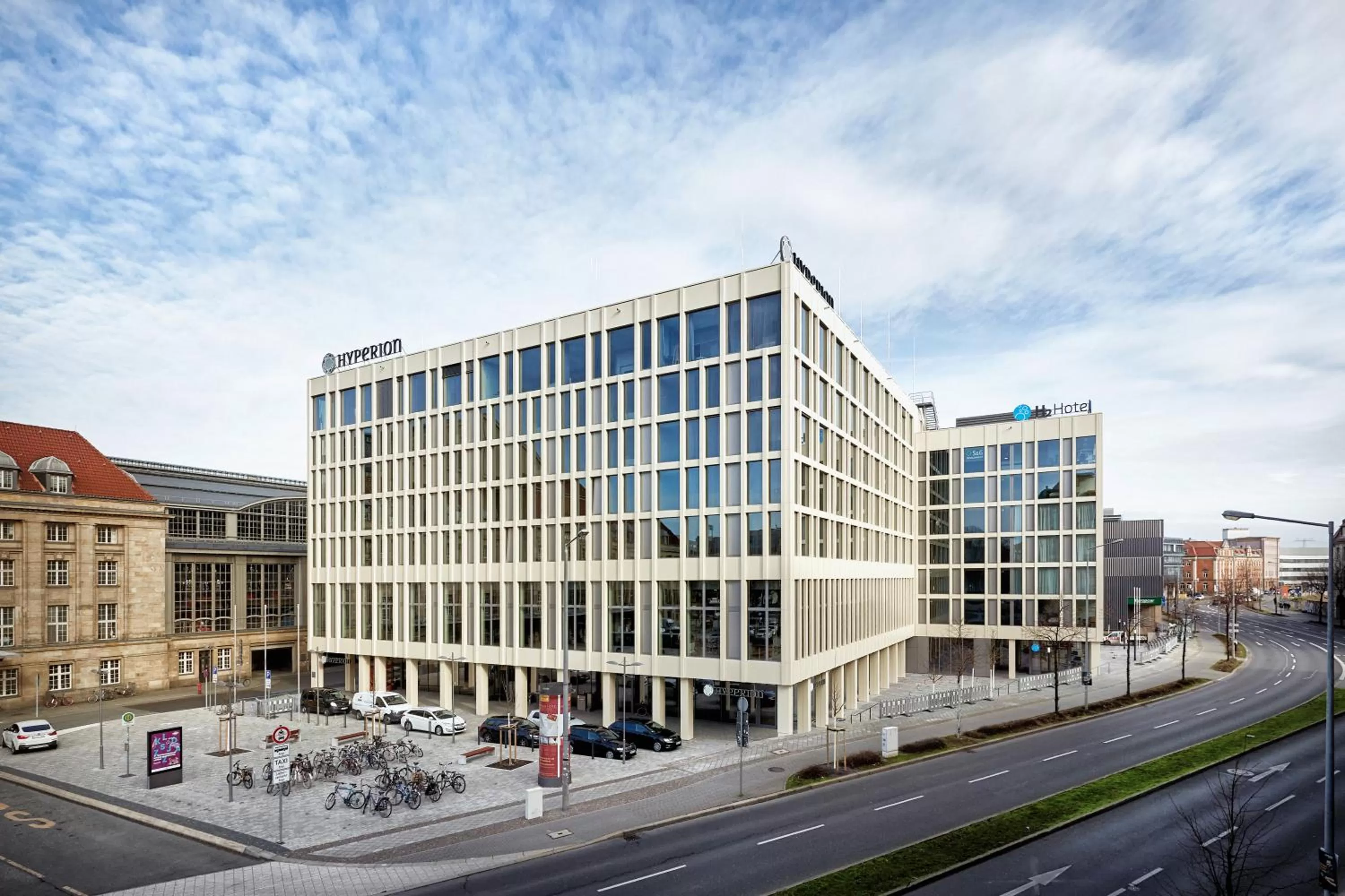 Property building in HYPERION Hotel Leipzig