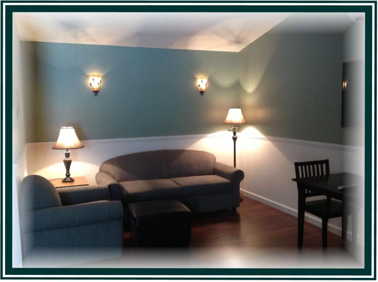Seating Area in Boardwalk Inn