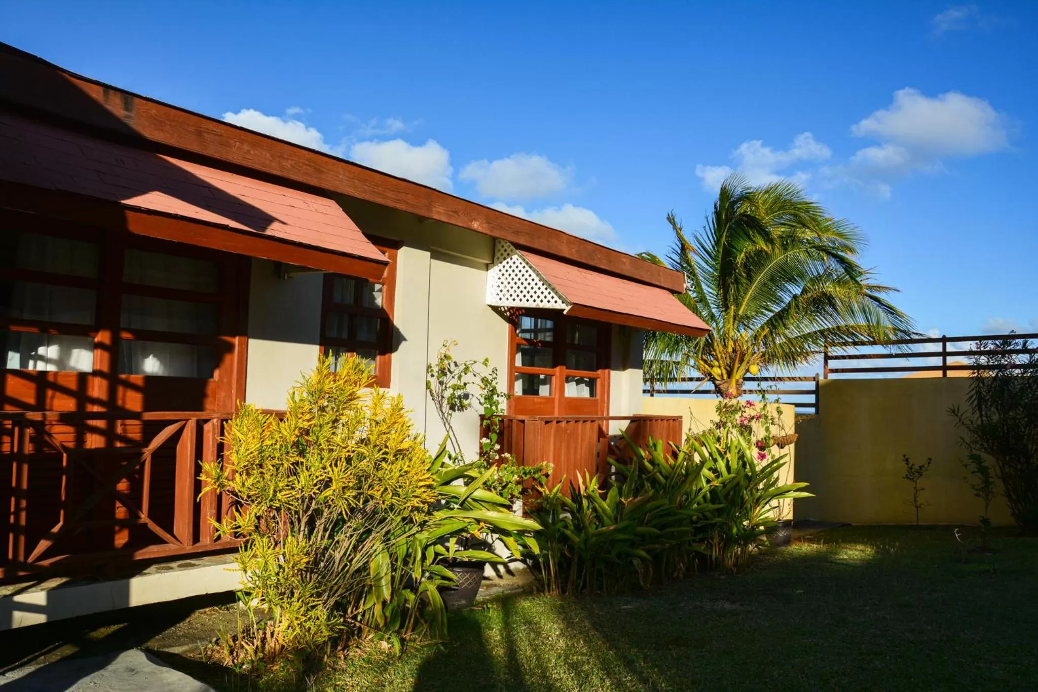 Garden view in The Milligan