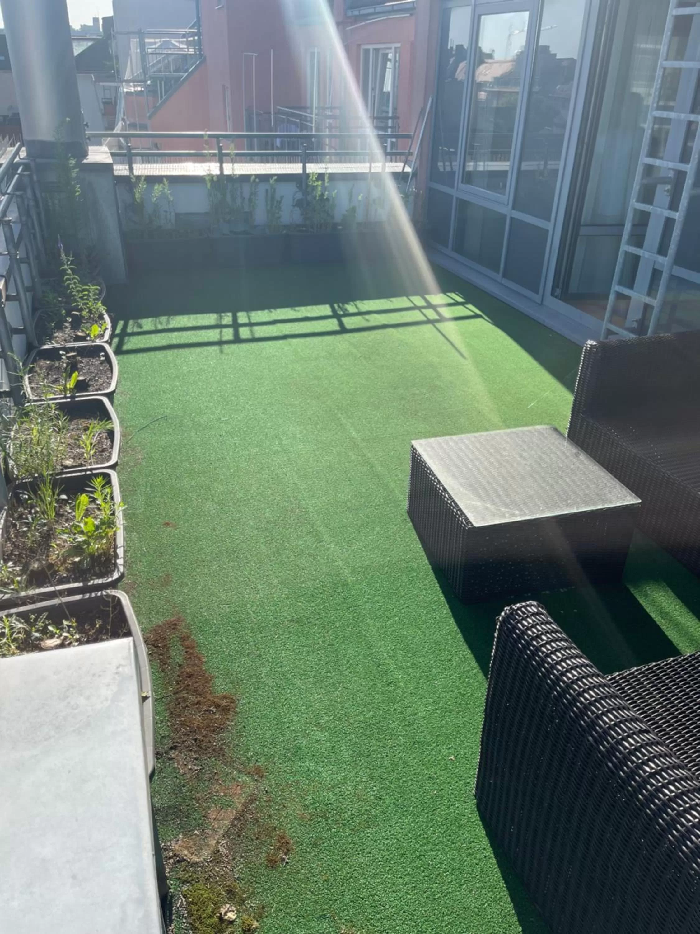 Garden in Bayer's Boardinghouse und Hotel