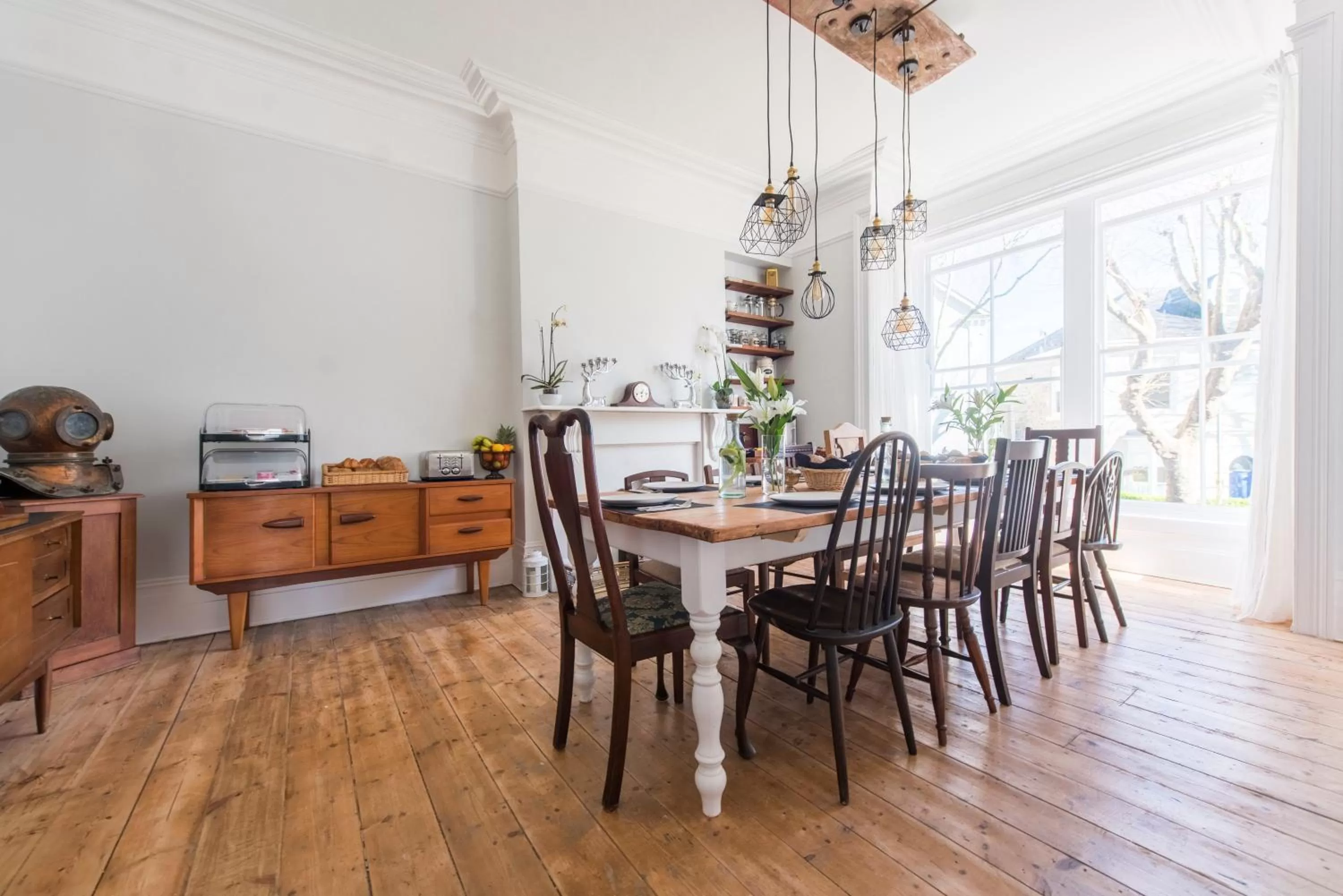 Dining area in Holbein House