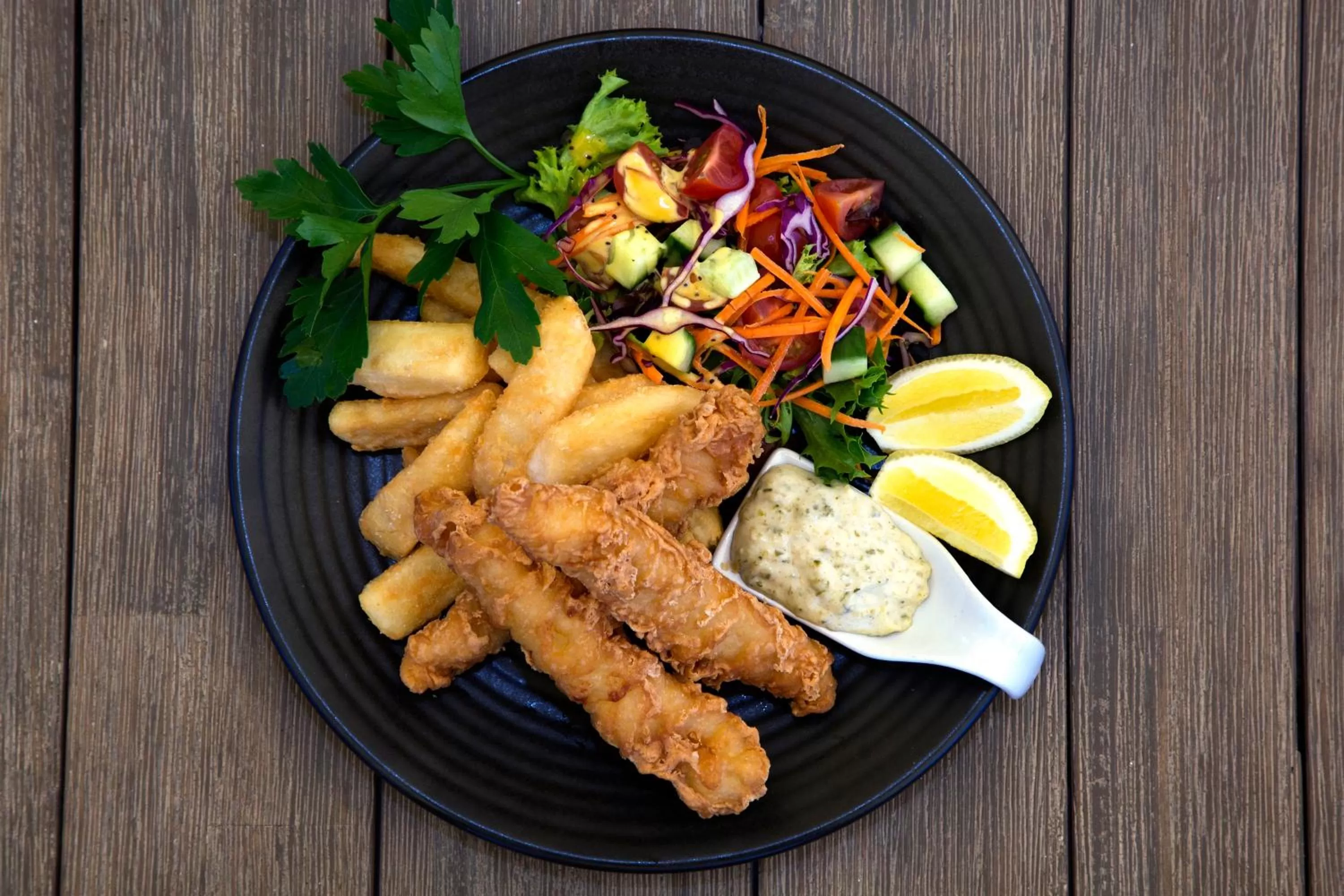 Food close-up in Howlong Golf Resort