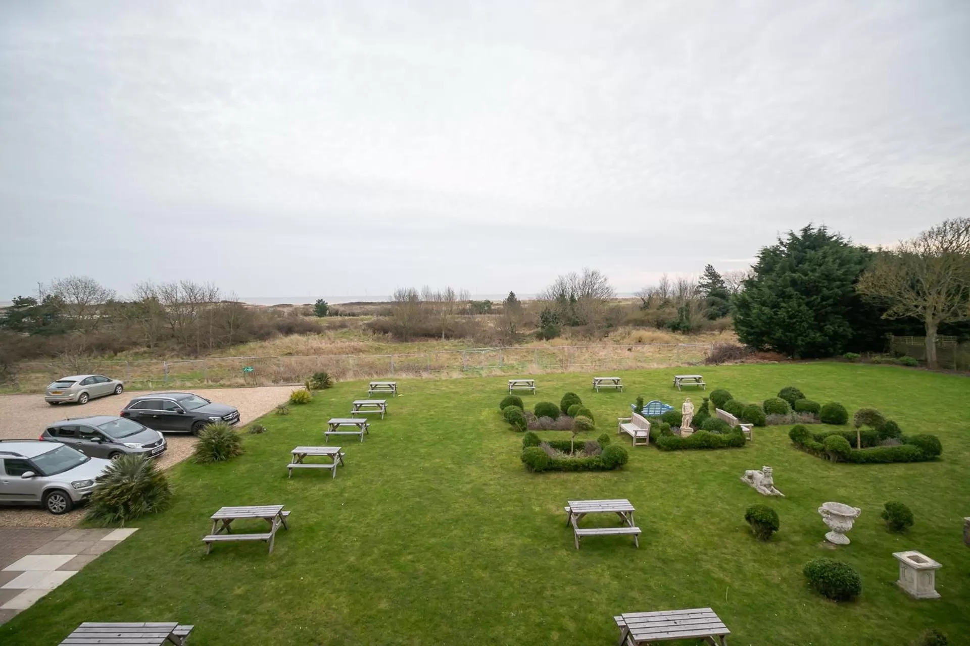 Garden view in Skegness The Royal Hotel
