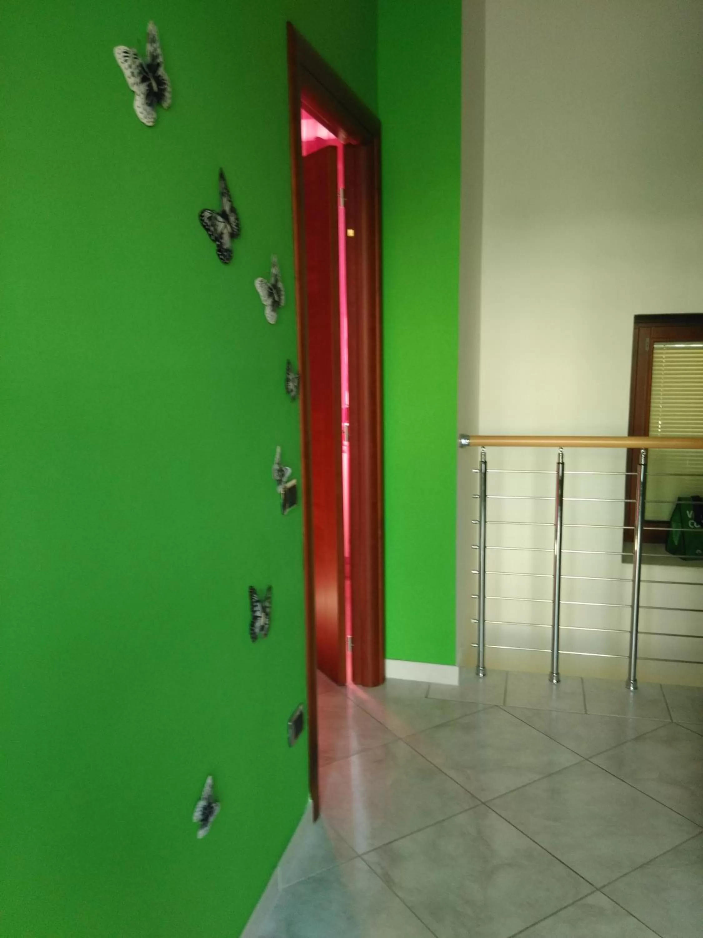 Decorative detail in La Corte dei Morra