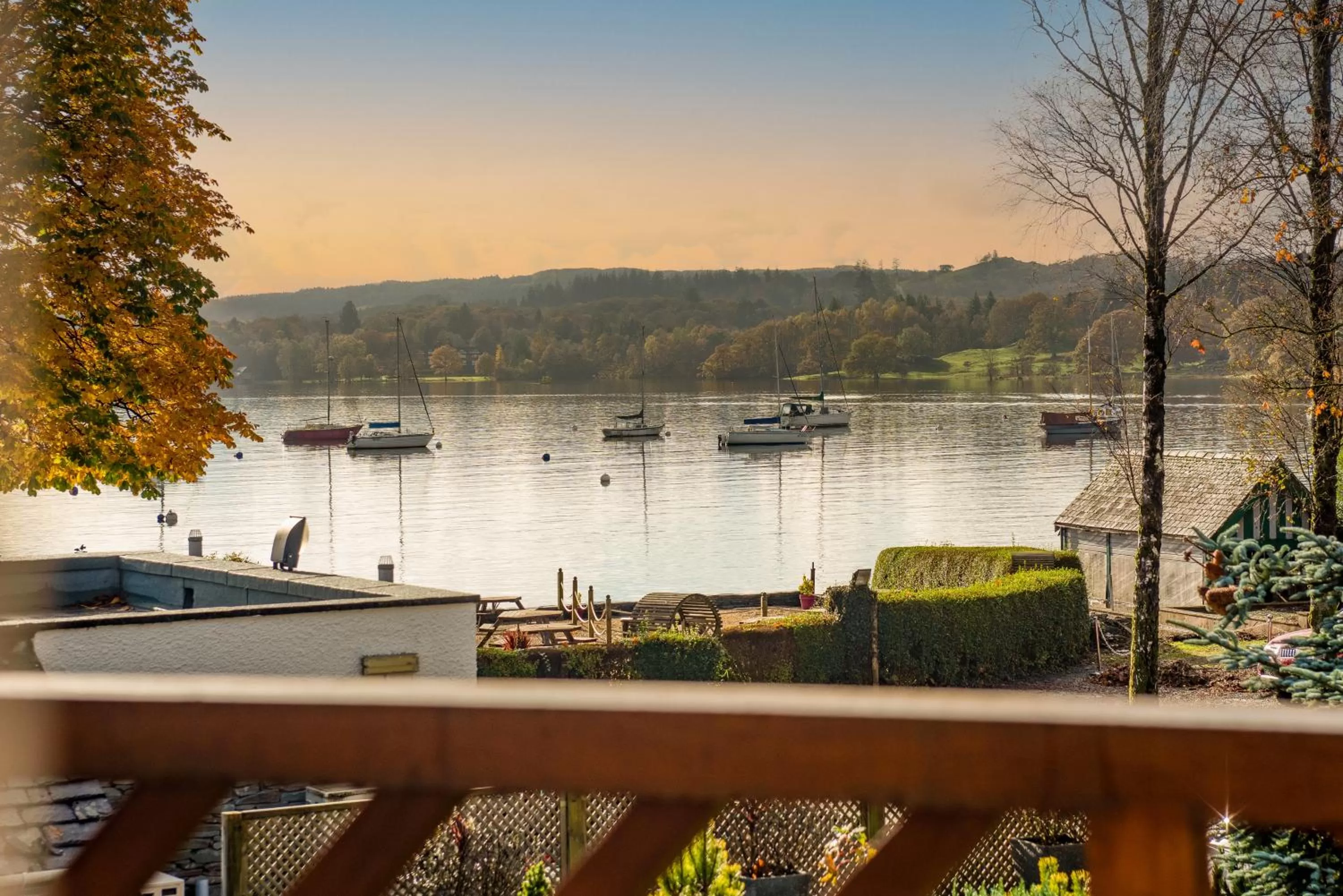 Lake view in Wateredge Inn- The Inn Collection Group