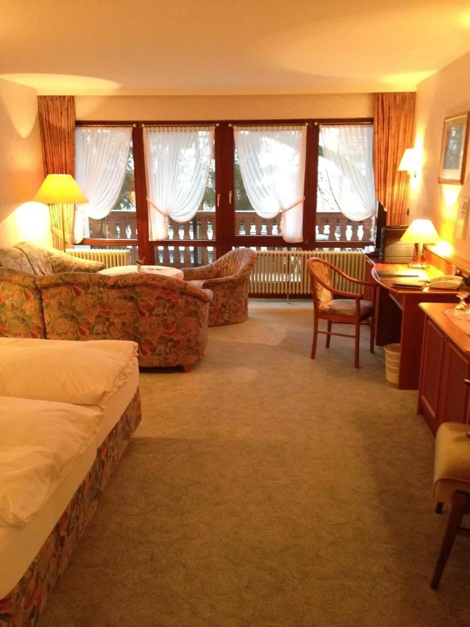 Photo of the whole room, Bed in Hotel Sonnenhof
