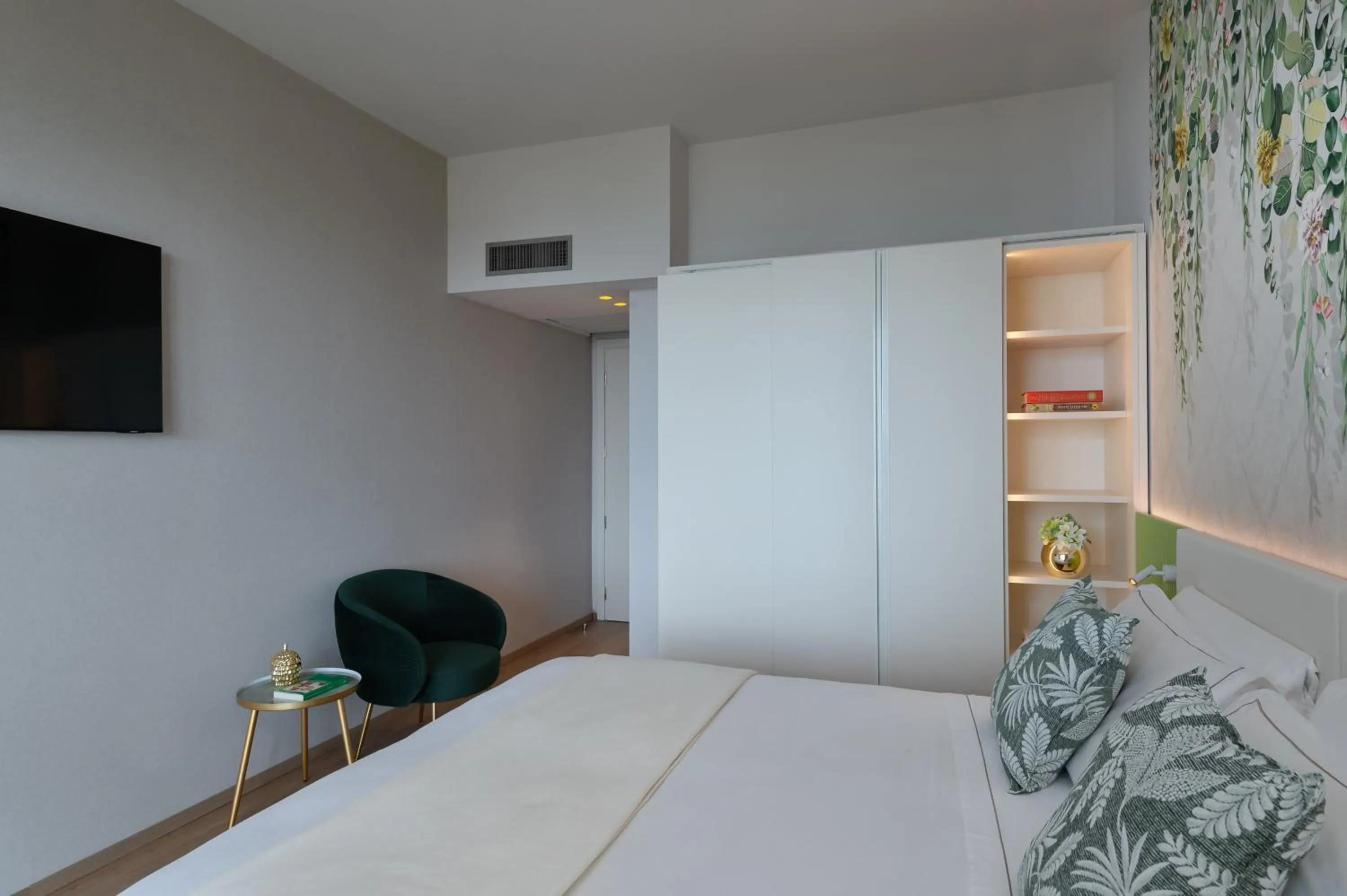 Bed in Olivi Hotel & Natural Spa