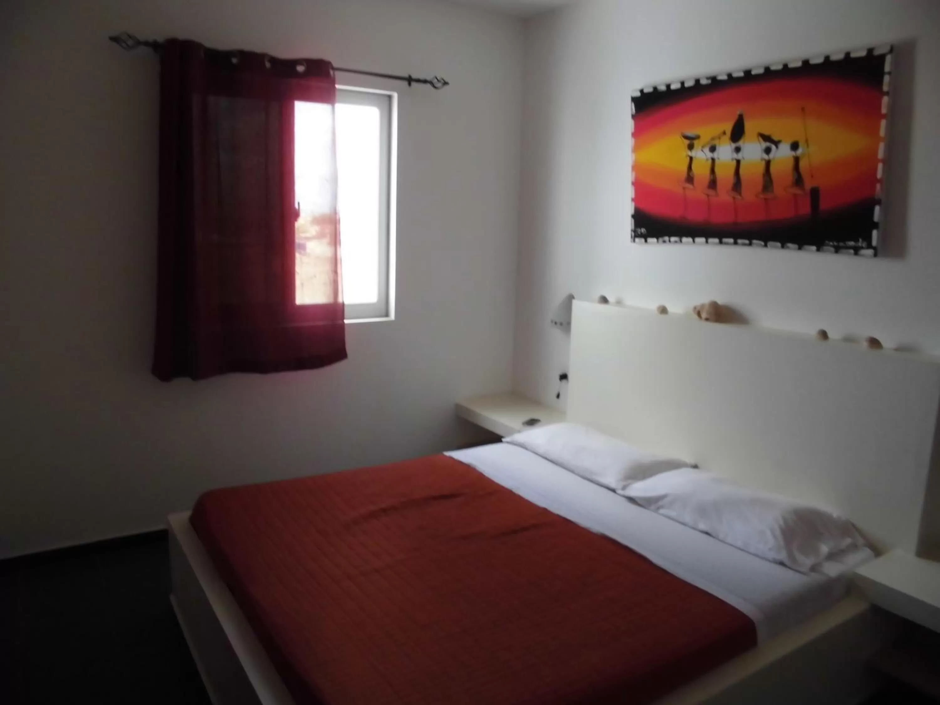 Bed in Cala da Lua apartments