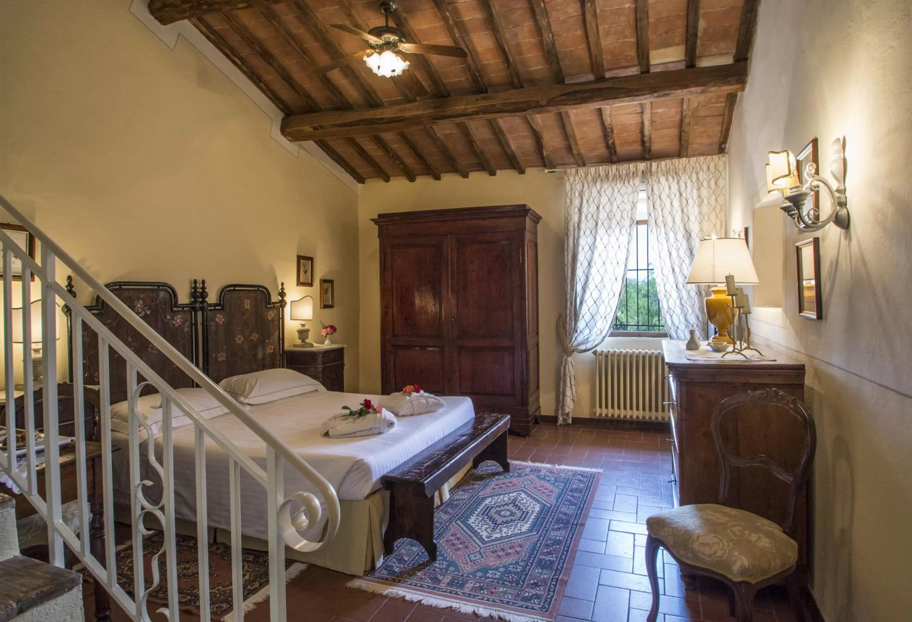 Bedroom, Bed in Hotel Belvedere Di San Leonino