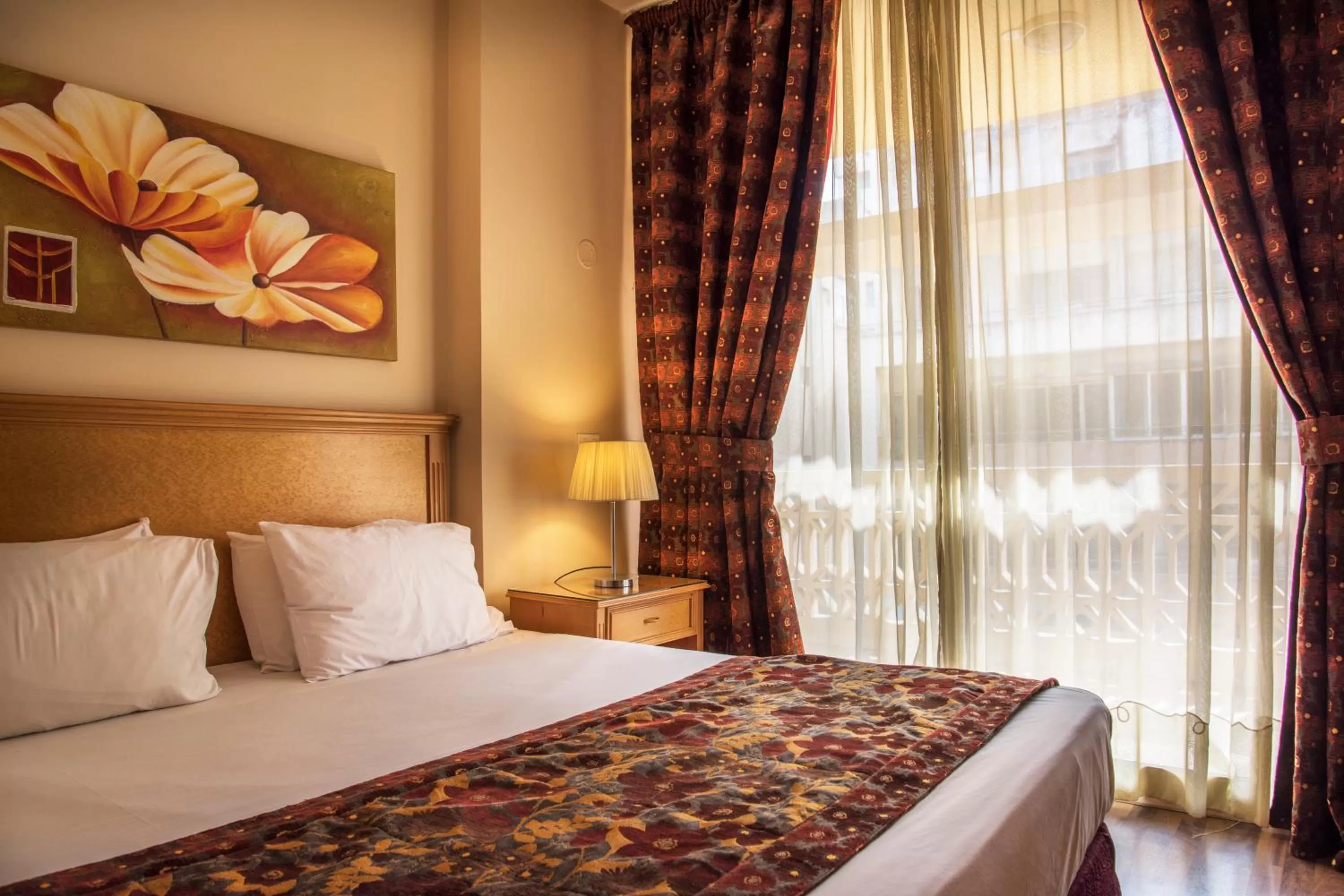 Bed in Bella Riva Hotel