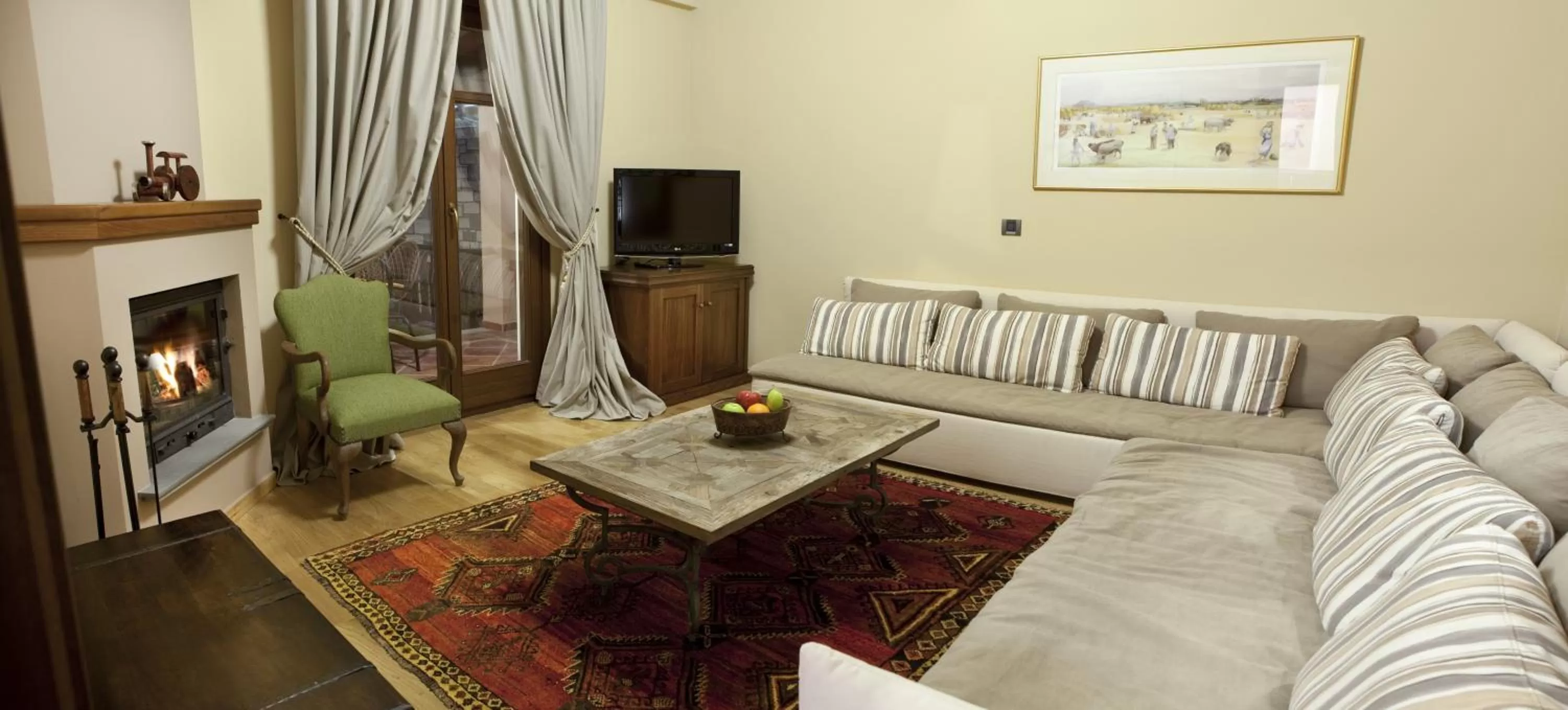 Living room in Kazarma Hotel