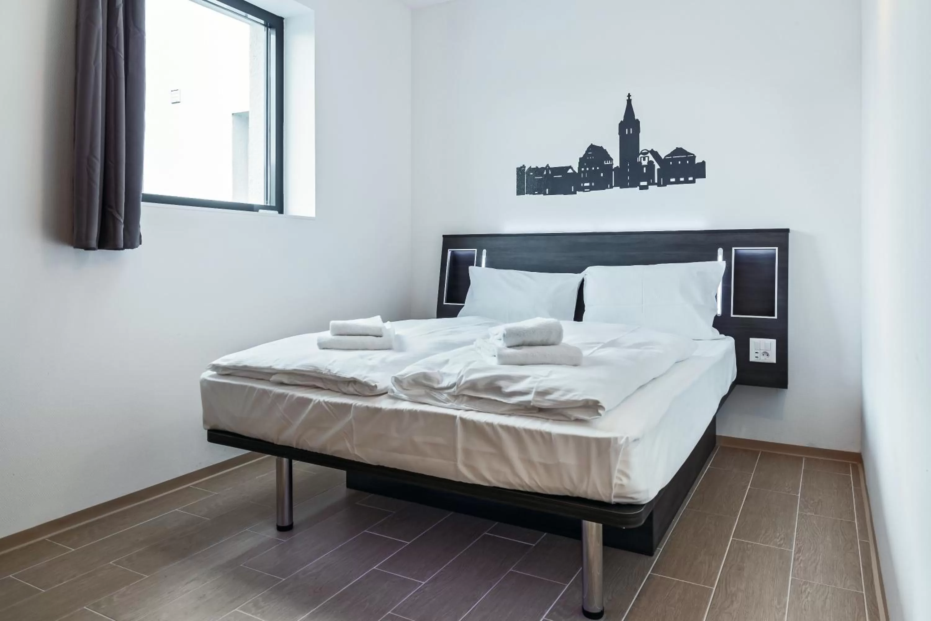 Bedroom, Bed in Augustus Hotel Bernkastel - Comfortable Budget Hotel