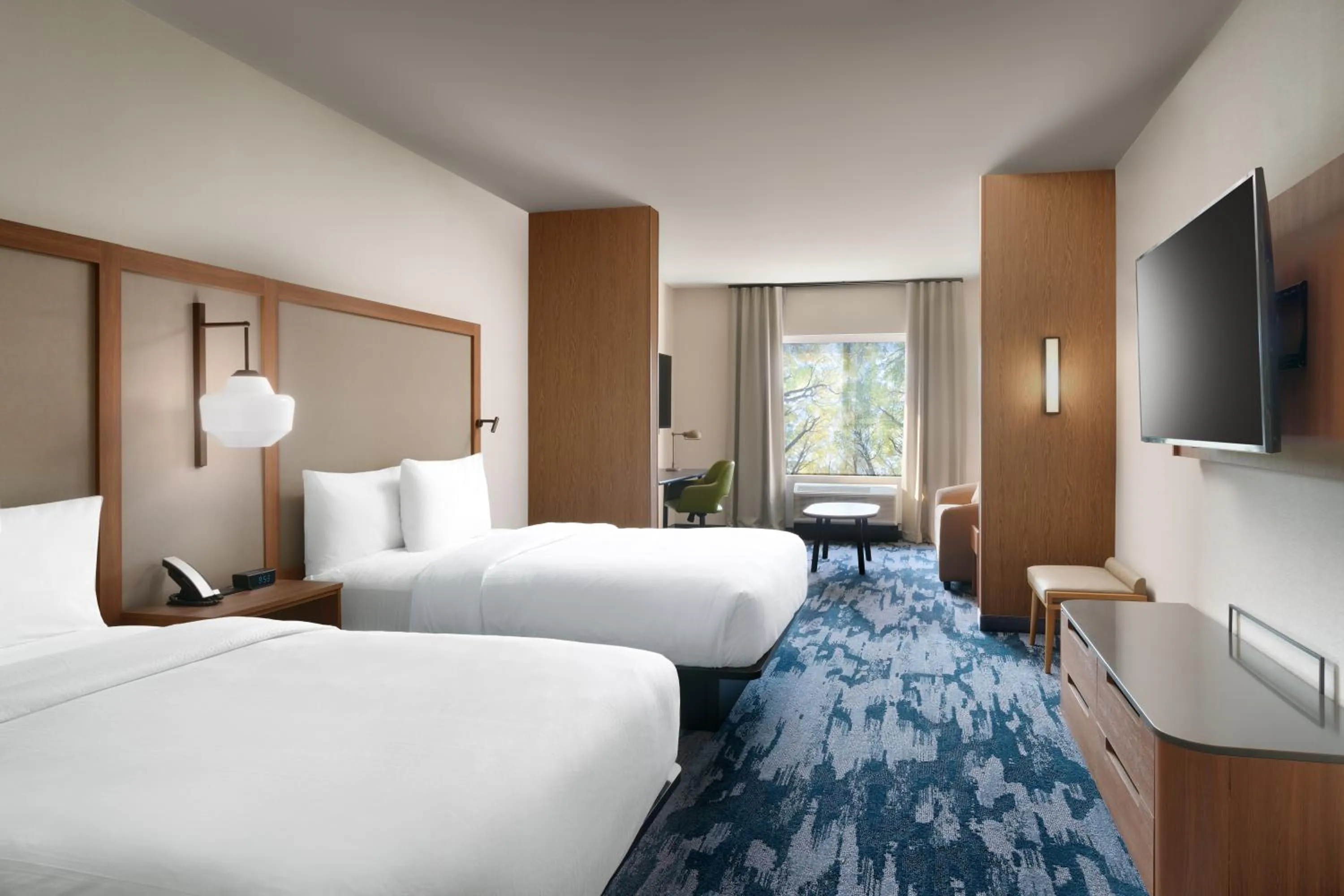 Bed in Fairfield by Marriott Inn & Suites Salt Lake City Cottonwood