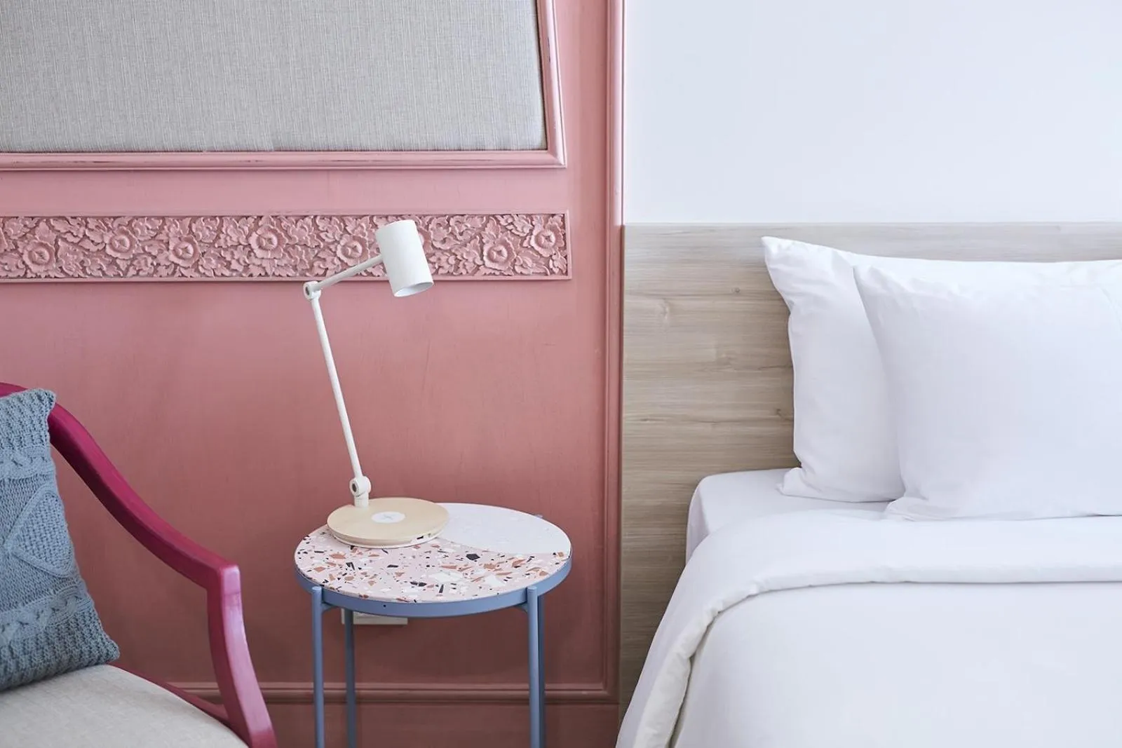 Seating area, Bed in 56 Surawong Hotel Bangkok