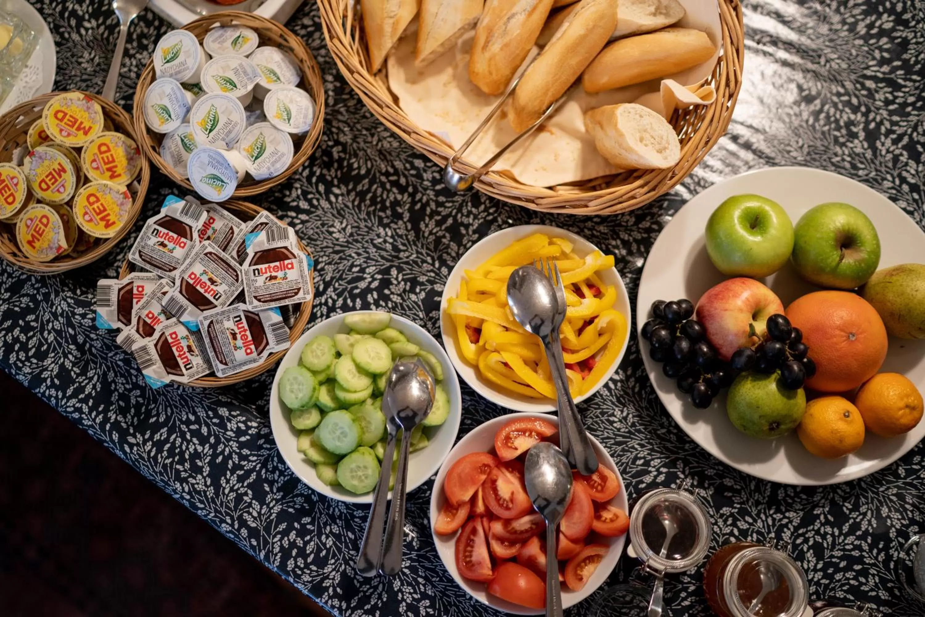 Breakfast in Hotel Dvur Hoffmeister