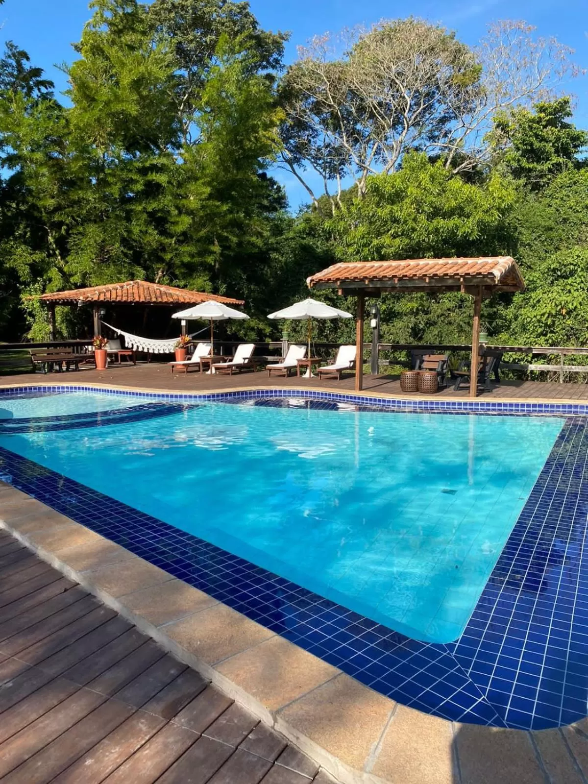 Swimming pool in Hotel Santa Esmeralda