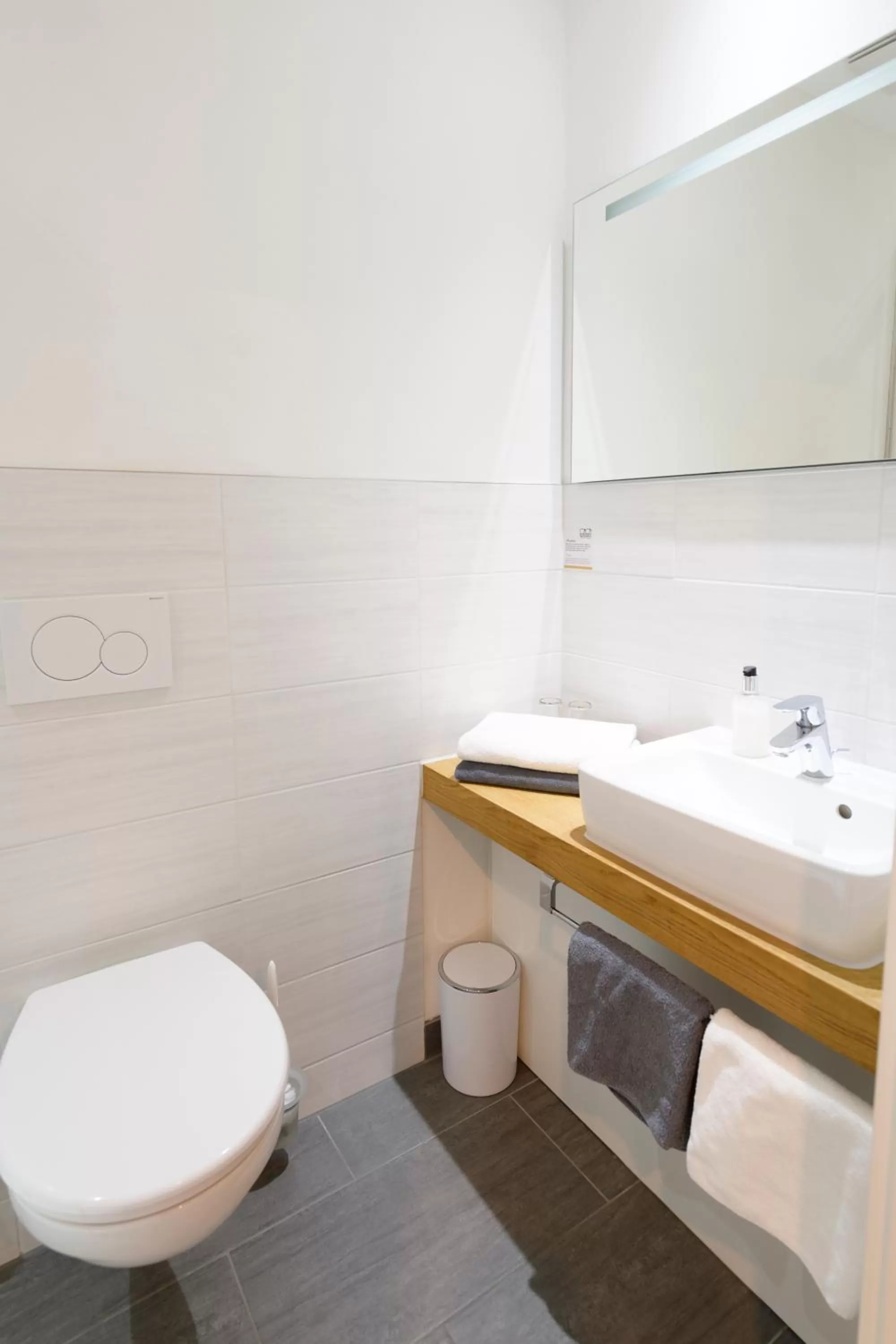 Bathroom in Hotel Garni Viktoria