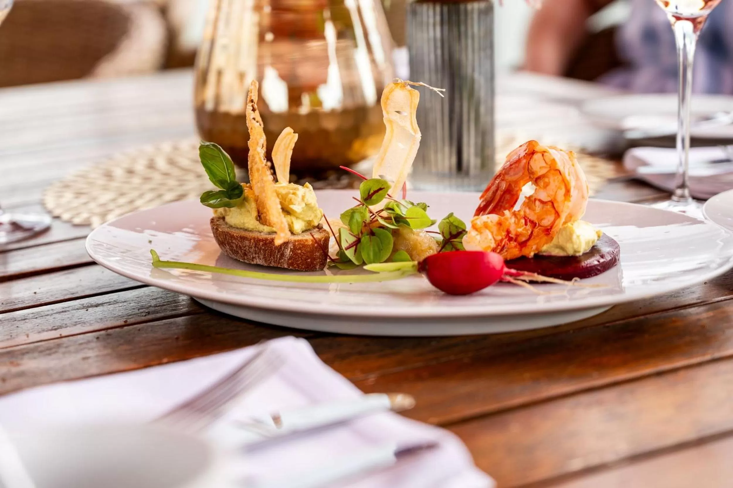 Food in HafenHotel PommernYacht