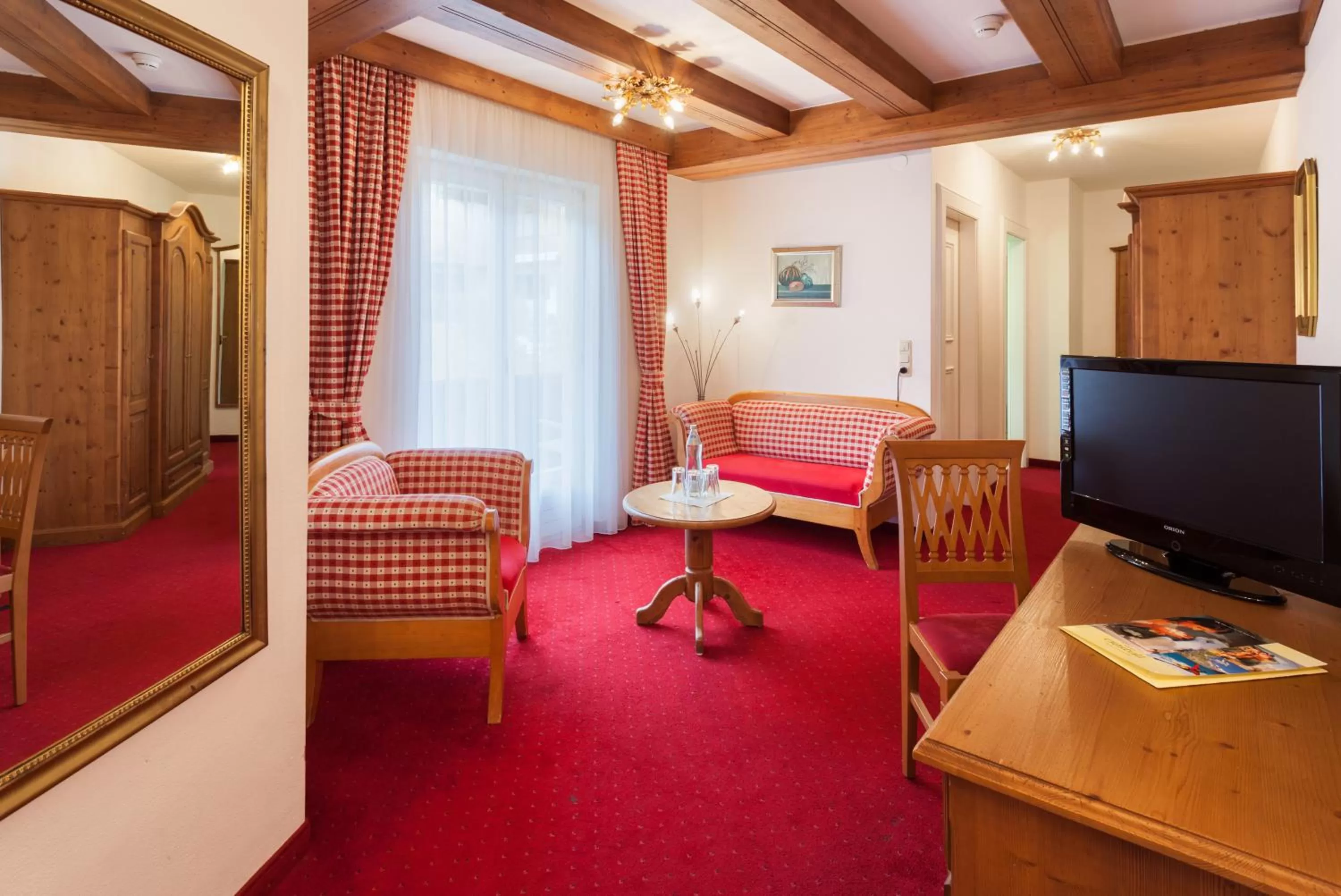 Living room in Sporthotel Cristall