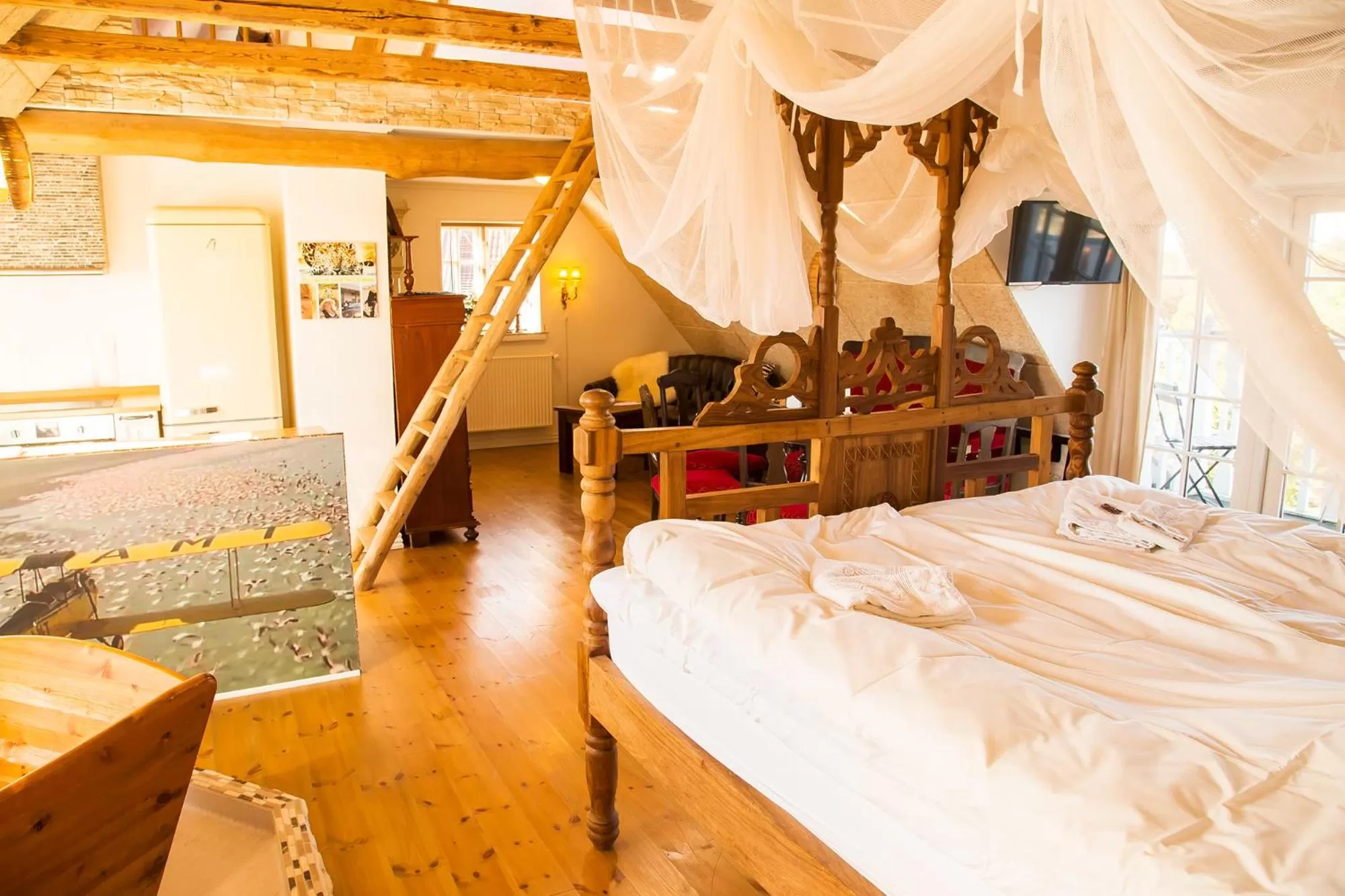 Living room in Boutique Hotel Postgården