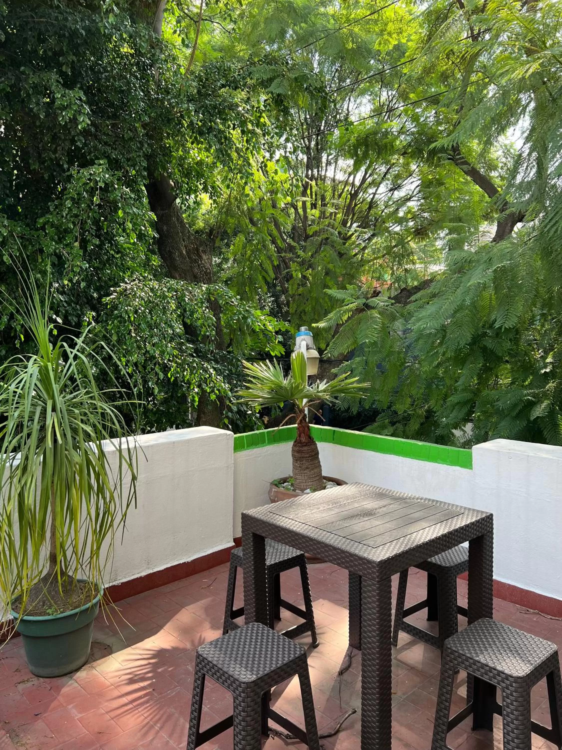 Balcony/Terrace in Distrito Condesa Rooms and Studios
