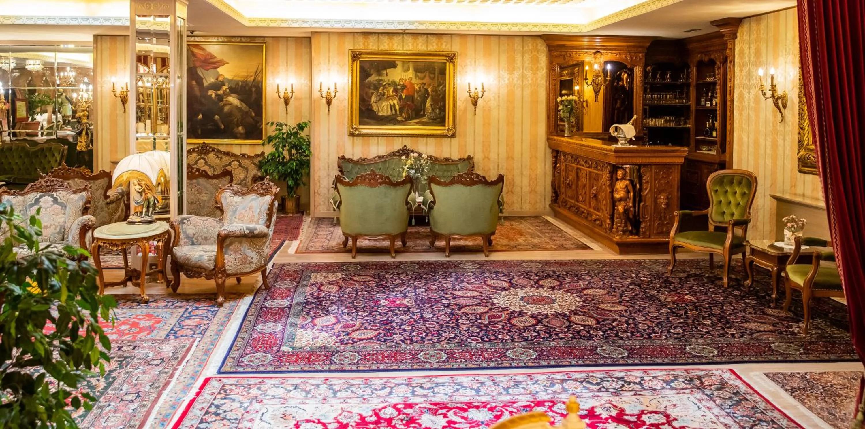 Lounge or bar in Hotel Palais Porcia
