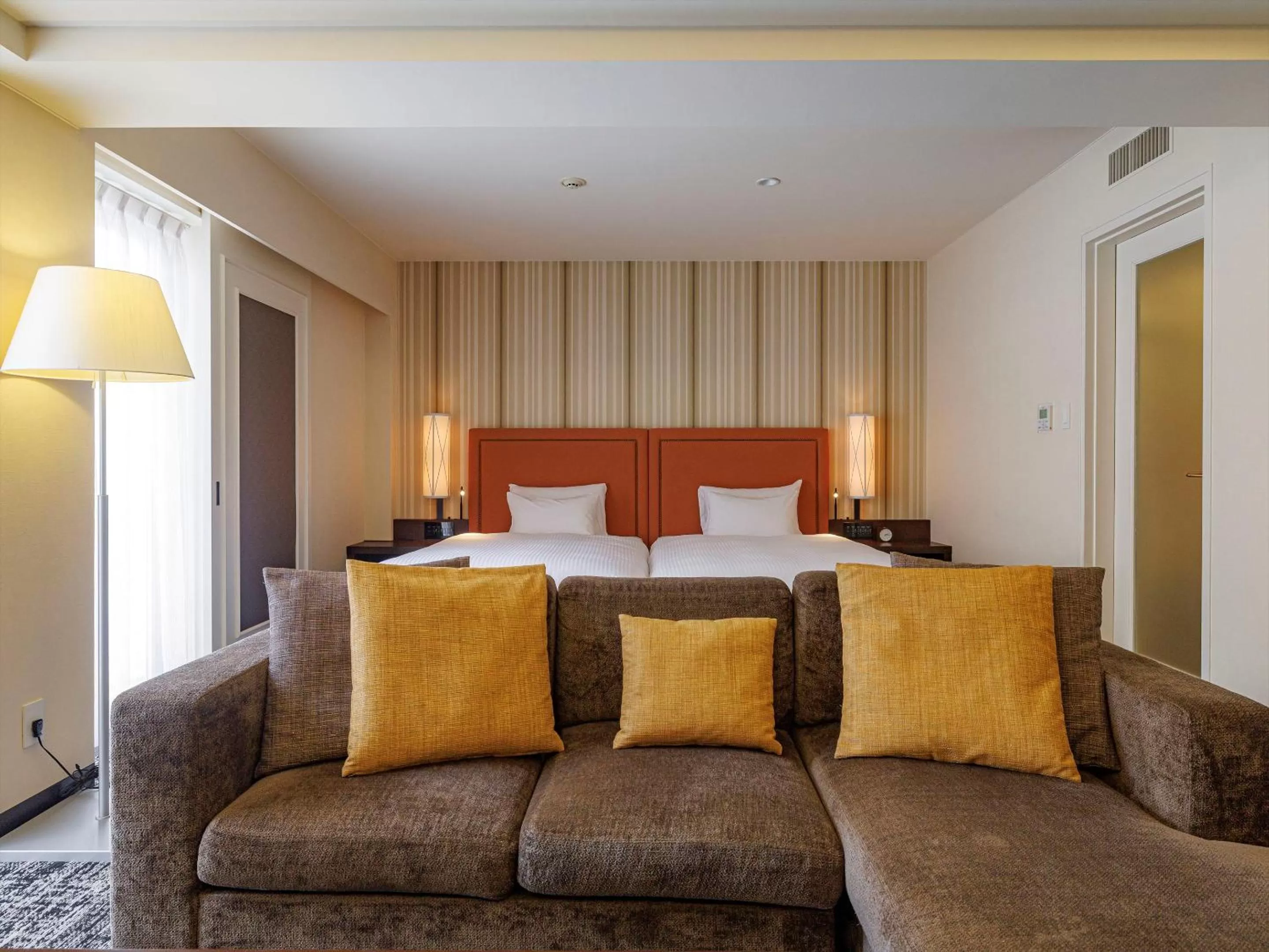 Bed in JR Kyushu Hotel Blossom Fukuoka