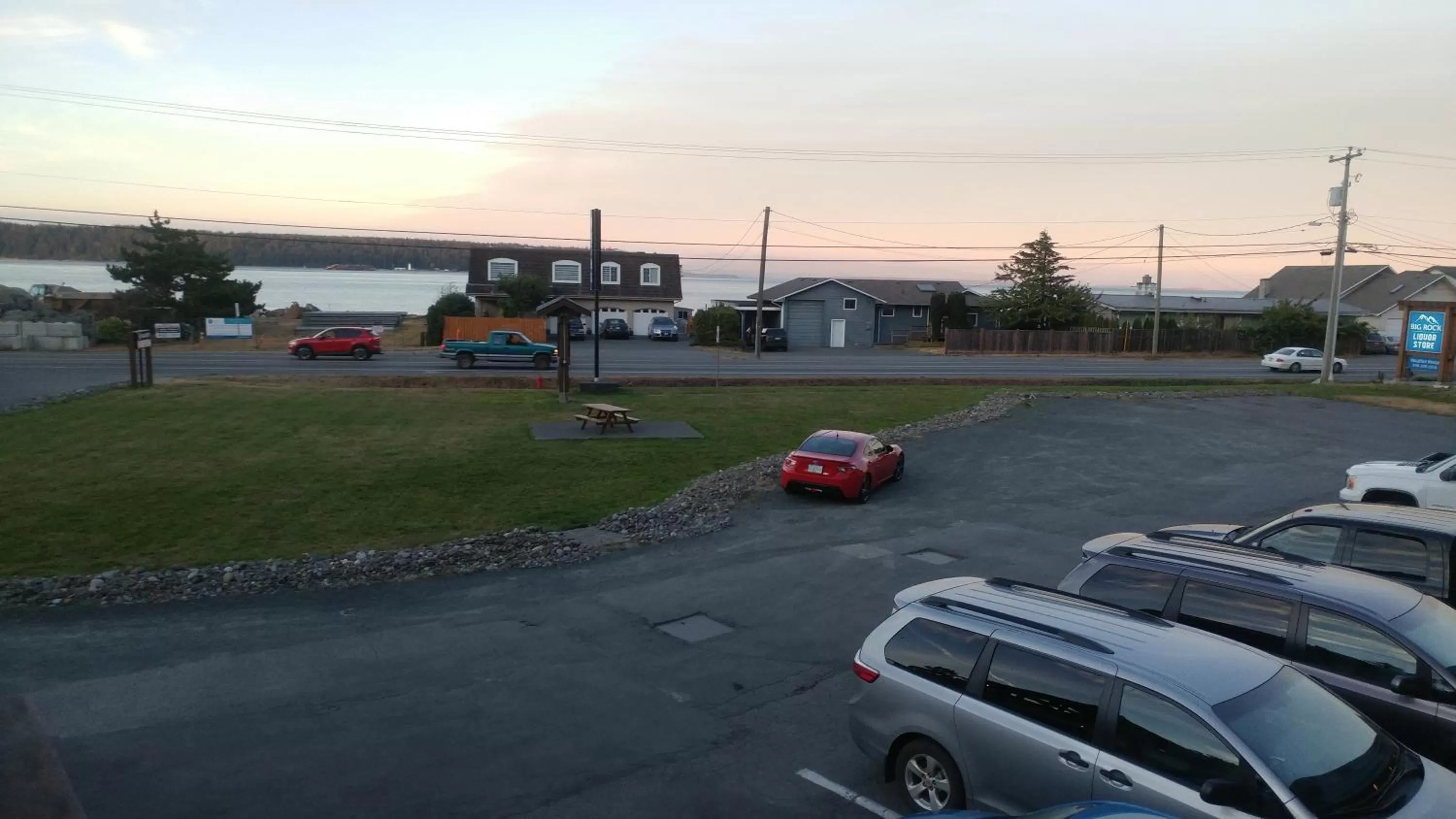 Sea view in Big Rock Motel