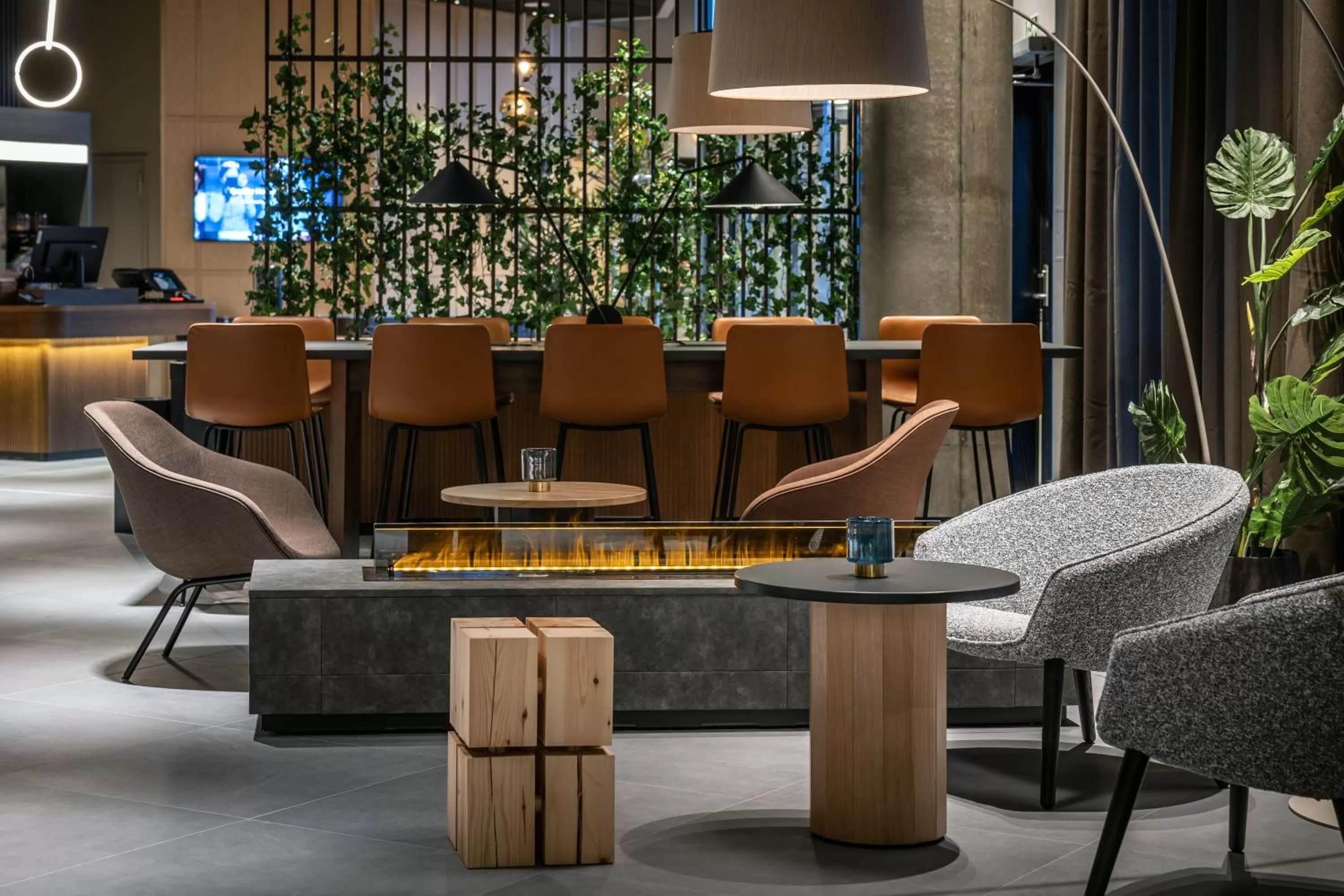 Lobby or reception in Quality Hotel Harstad