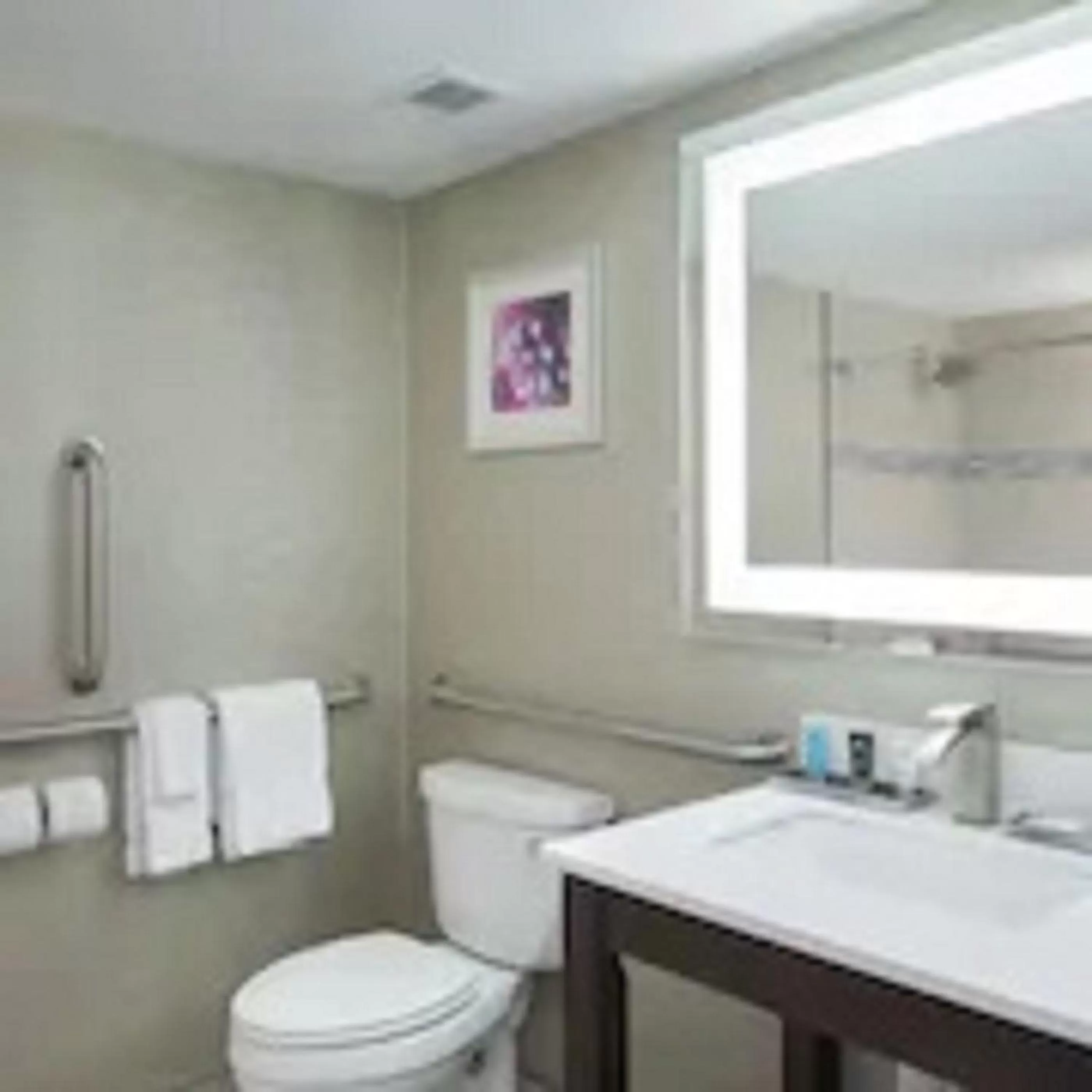 Toilet in Crowne Plaza Chicago SW - Burr Ridge by IHG