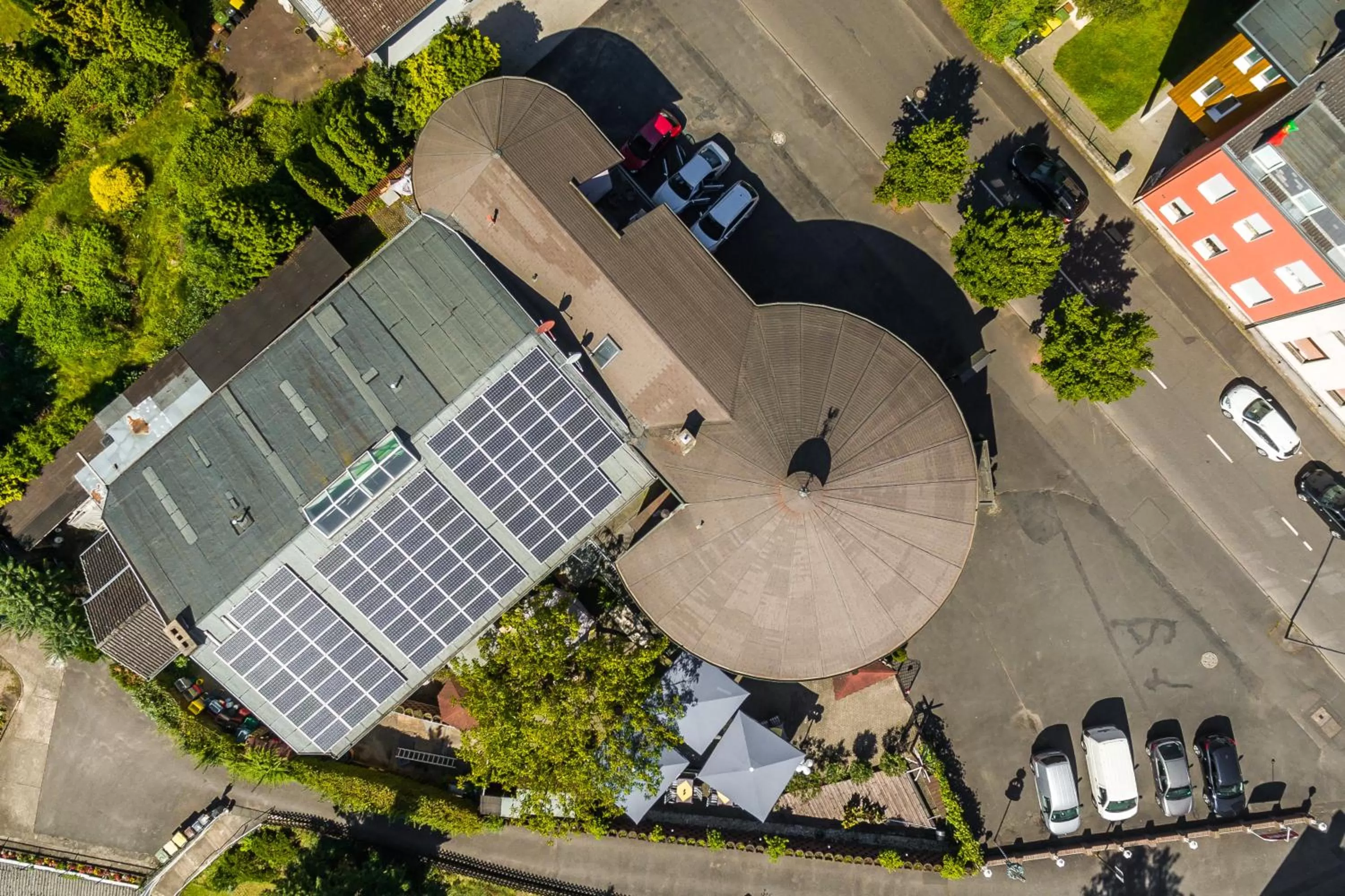 Bird's eye view in Hotel Kasserolle