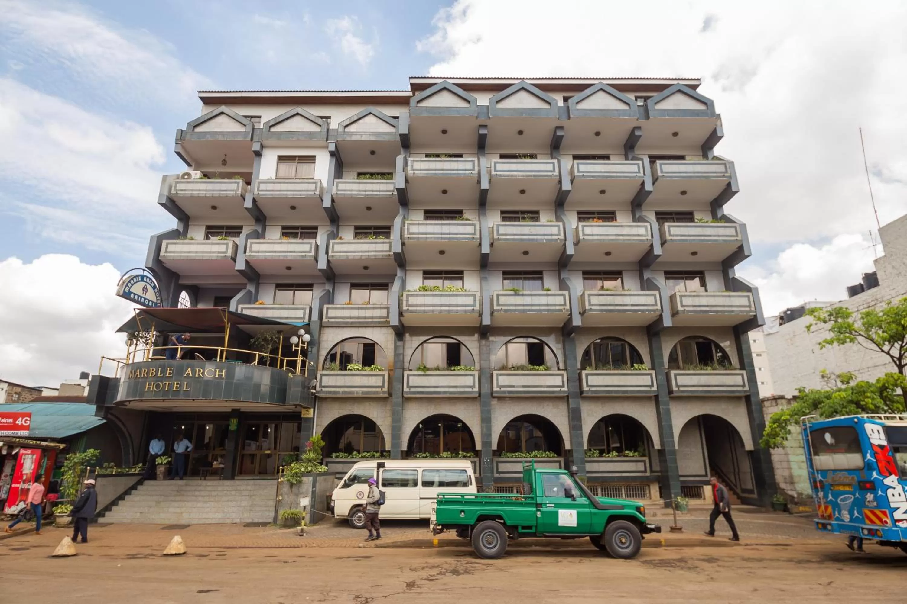 Property building in Marble Arch Hotel