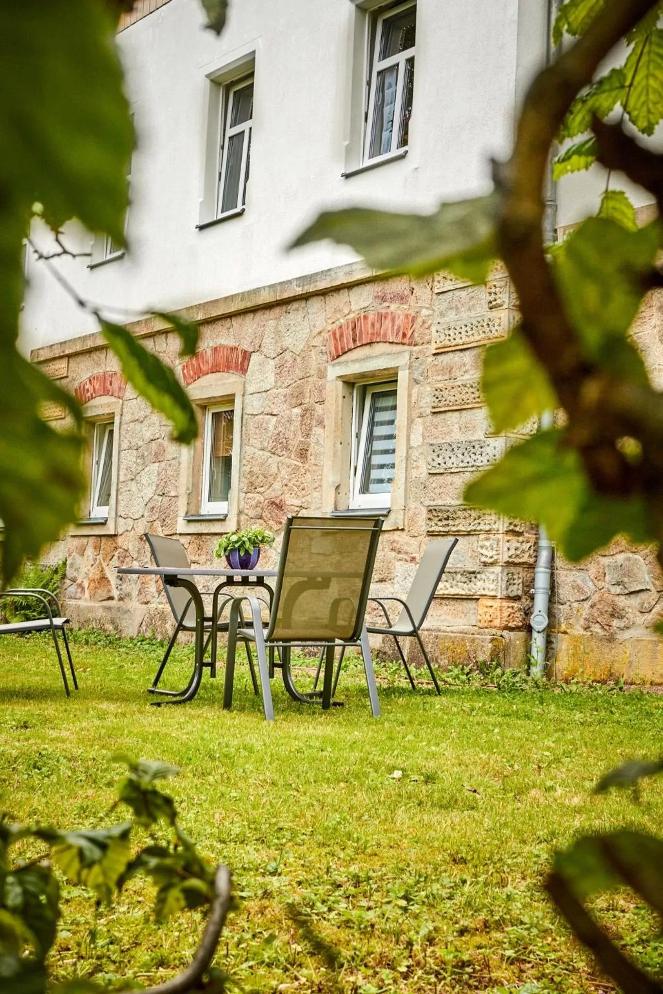 Garden in Erzgebirgshotel Misnia Bärenfels