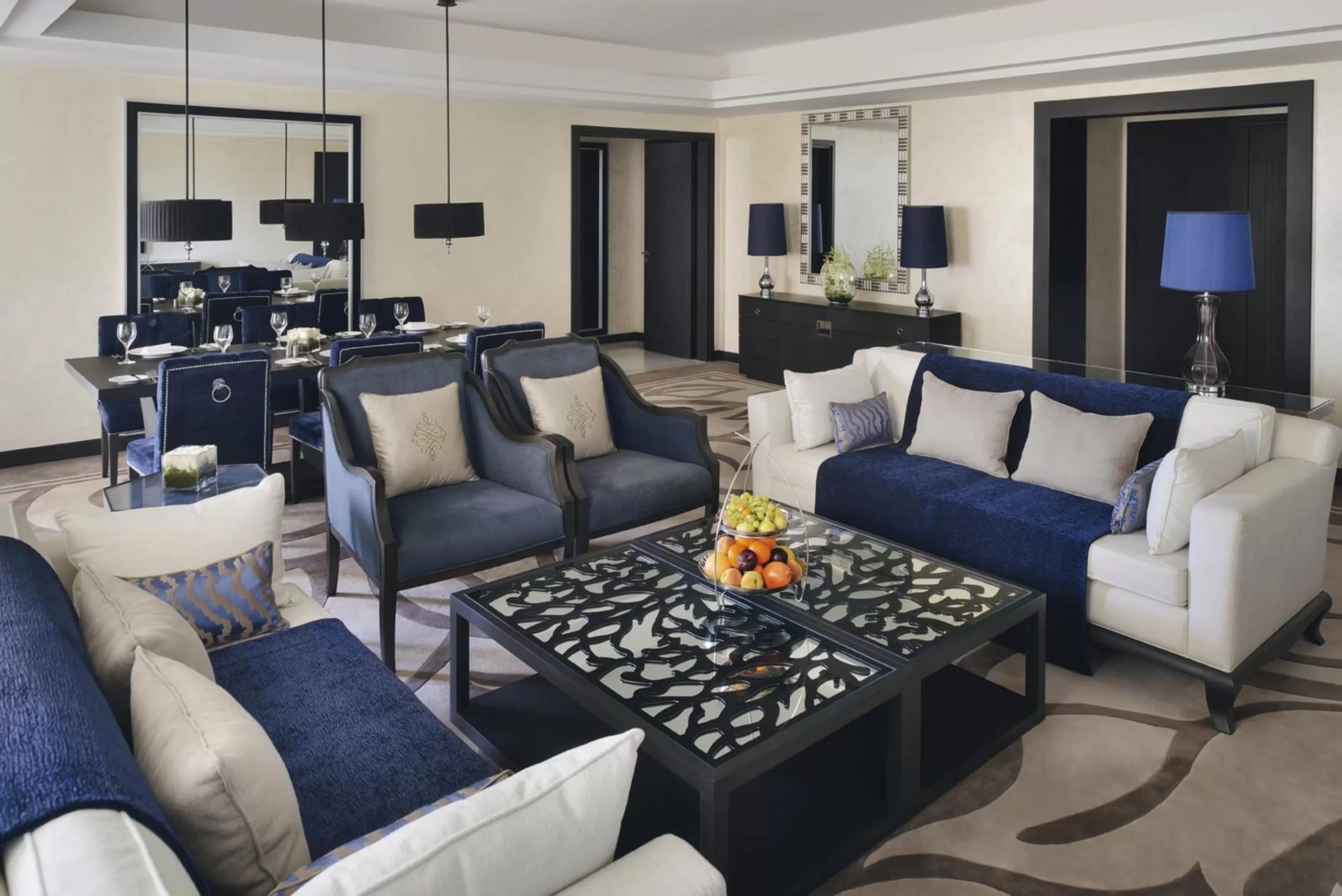 Seating area in Voco - Riyadh by IHG