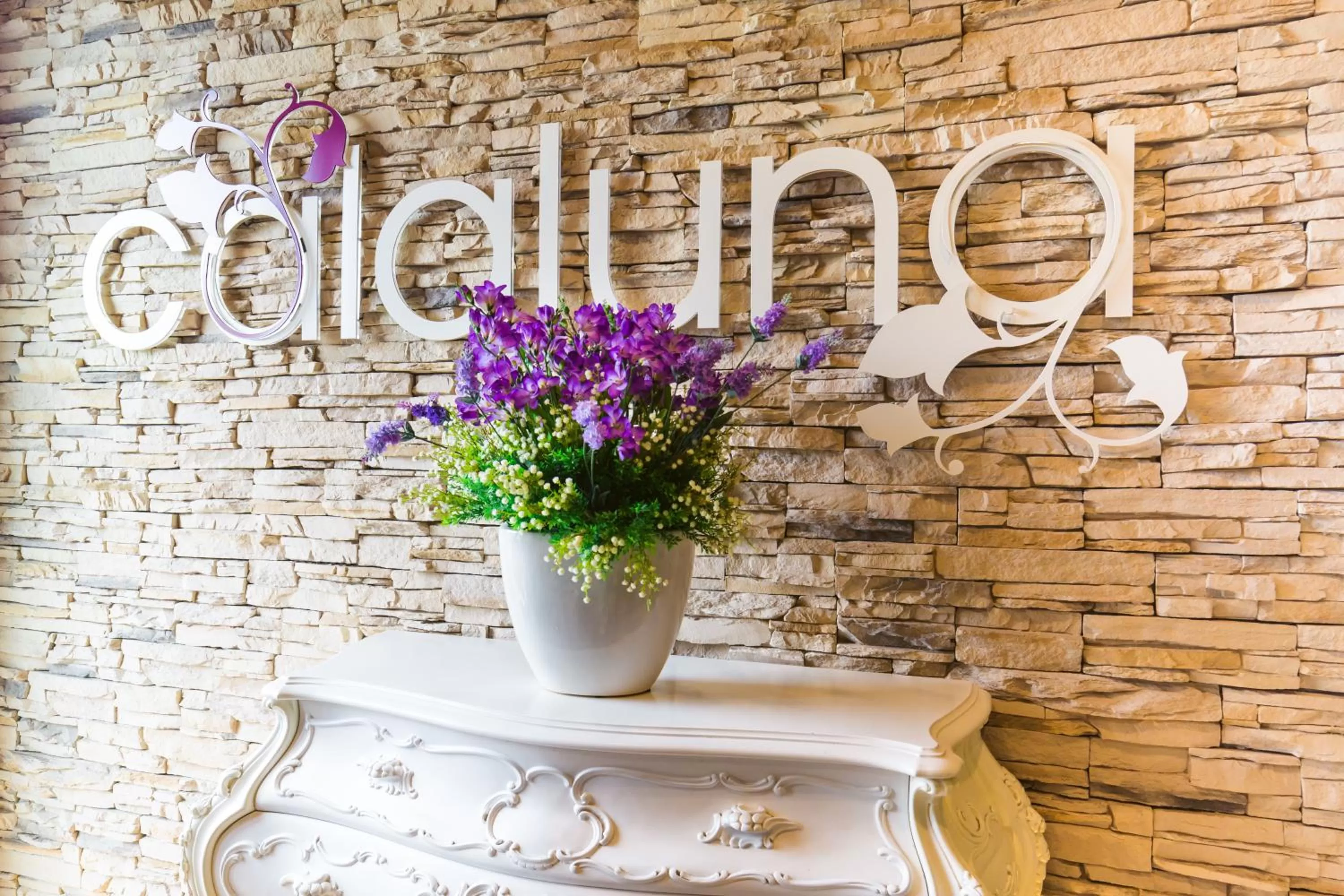 Lobby or reception in Hotel Calaluna