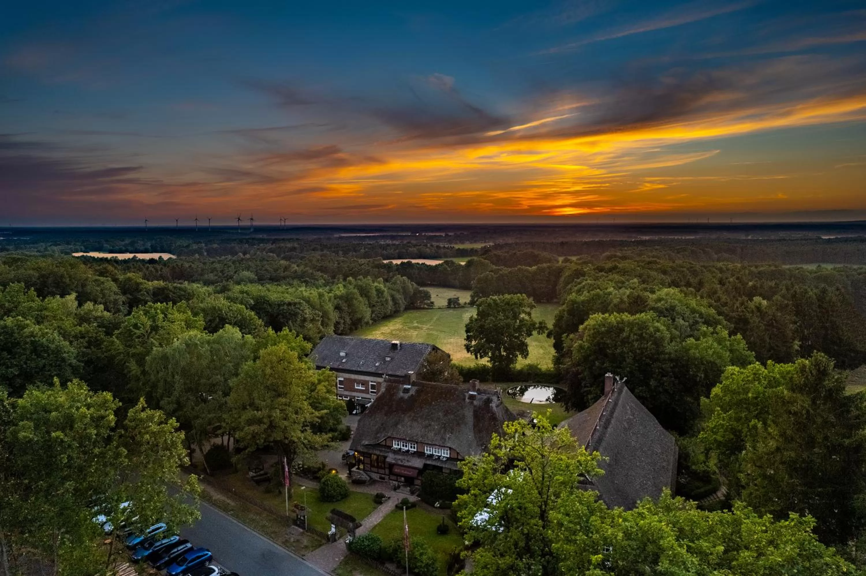 Property building in Hotel Landhaus Höpen