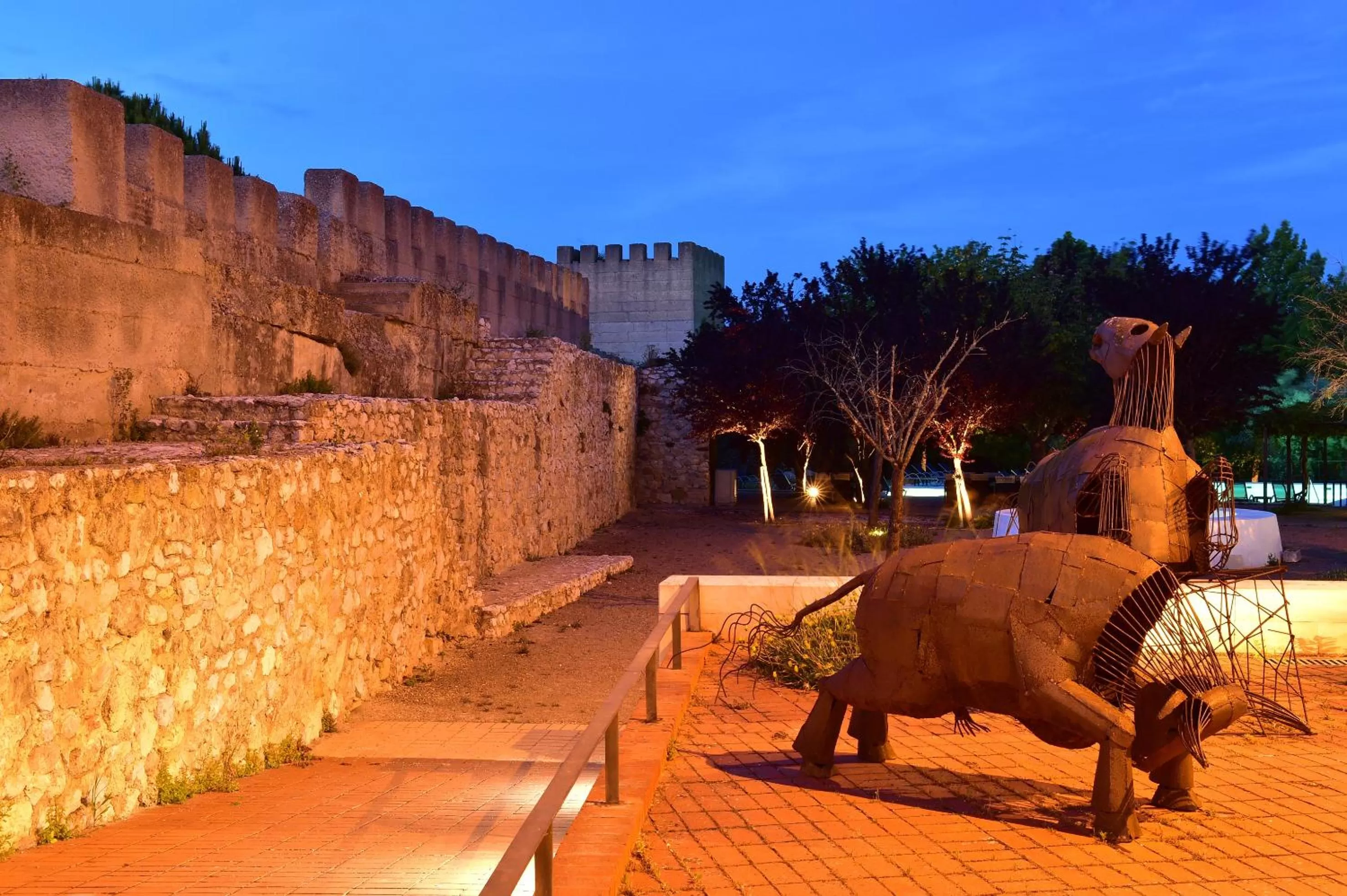 Balcony/Terrace in Pousada Castelo de Alcacer do Sal
