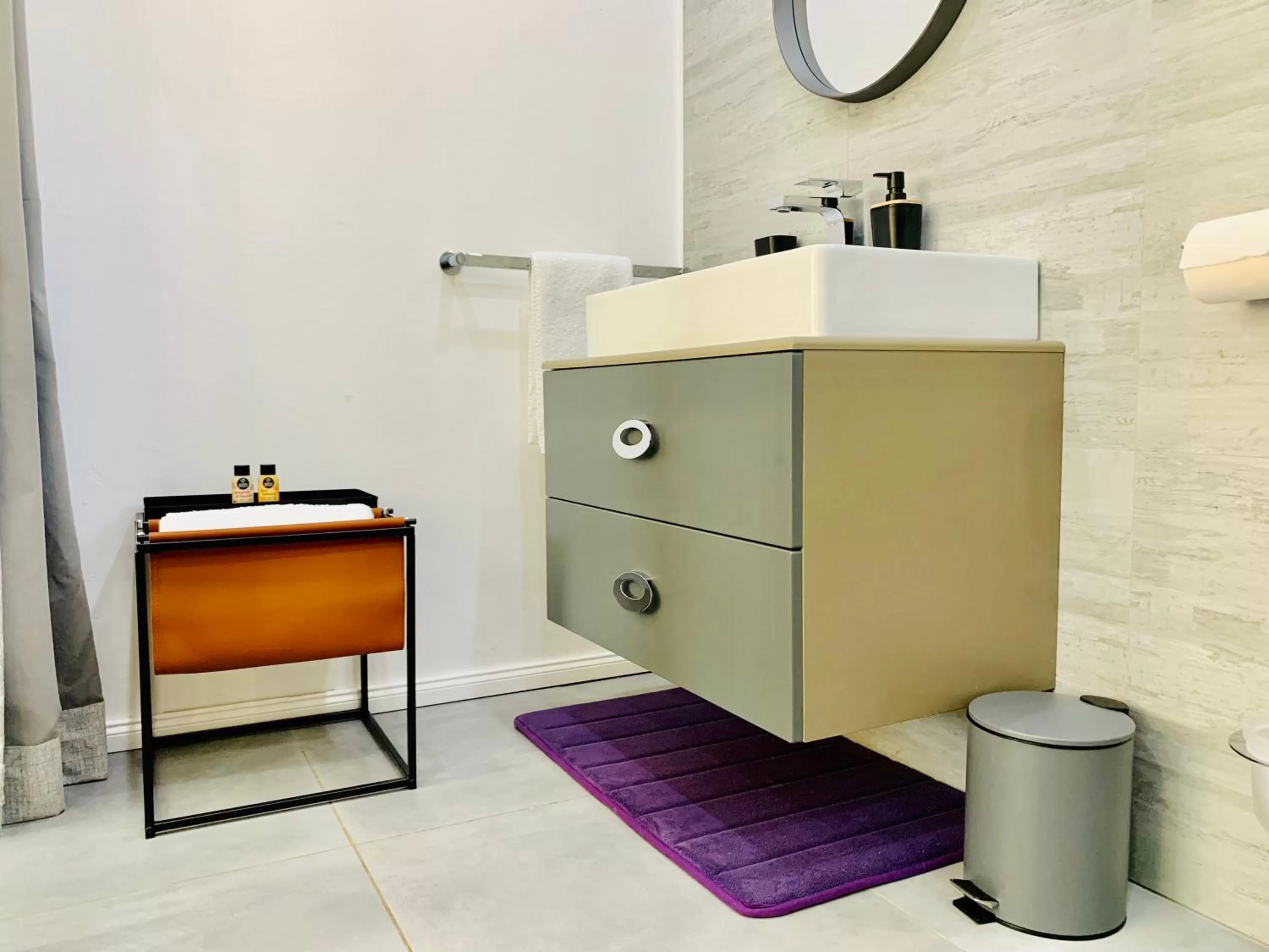 Bathroom in 24 On Basil Inventive suites